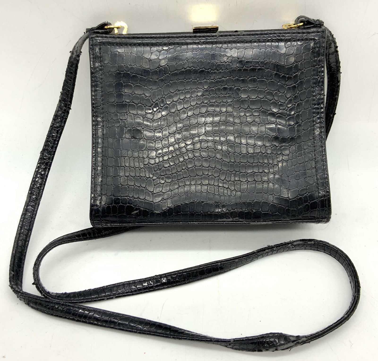 Lisette Vintage Reptile Pattern Shoulder Bag (1 of 8)