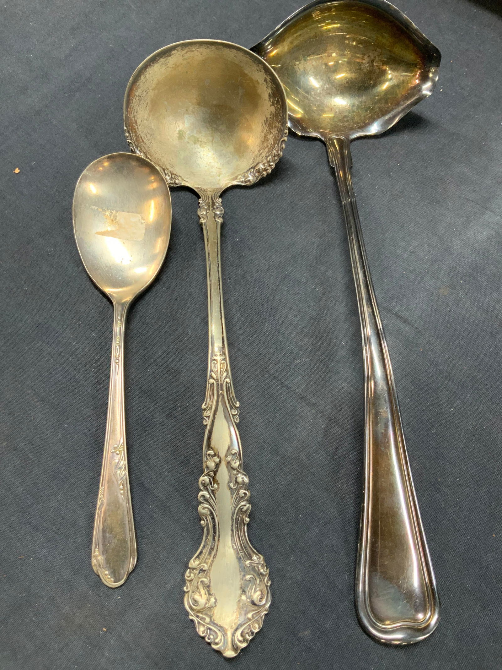 Lot 3 Vntg Gorham & Rogers Bros, Plates Utensils (1 of 11)