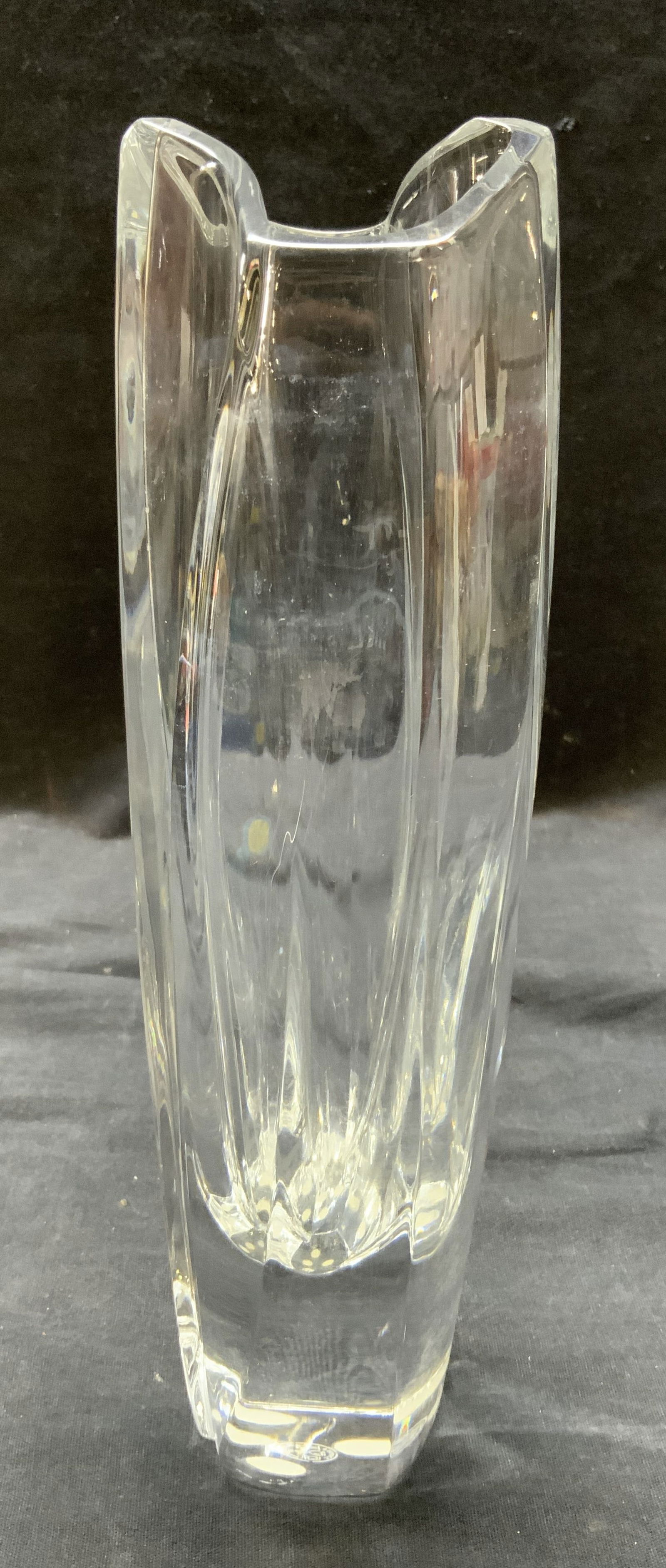 BACCARAT RRIGOT Crystal Vase Vessel FRANCE (1 of 6)