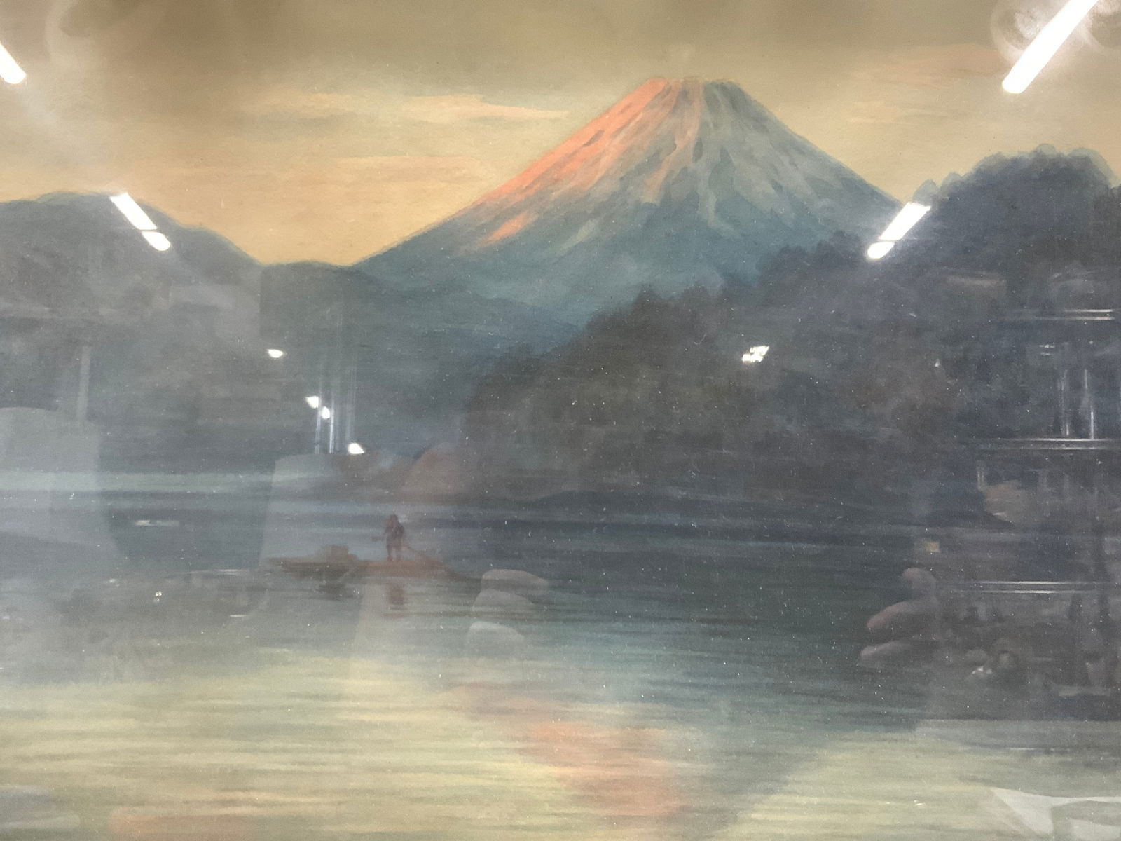 K.Seki Mt Fuji Watercolor Landscape (1 of 9)