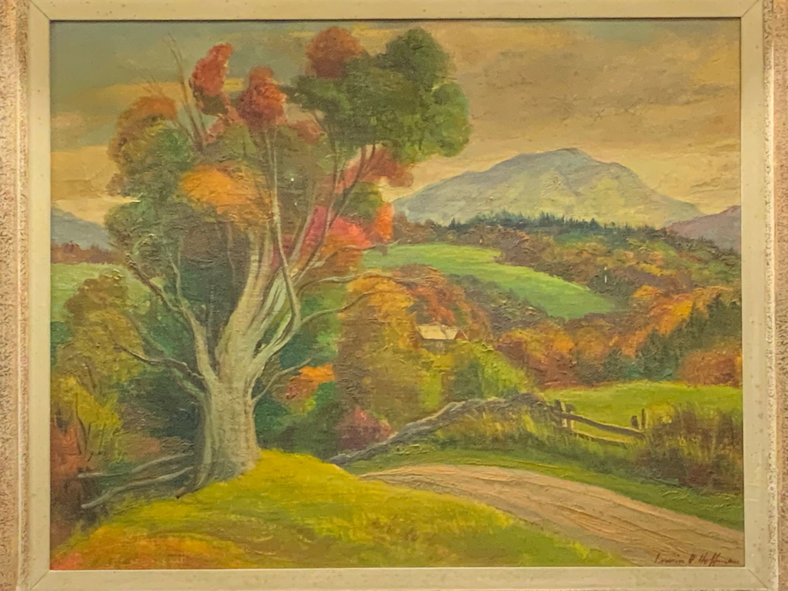 Irwin D. Hoffman Signed Oil Painting (1 of 14)