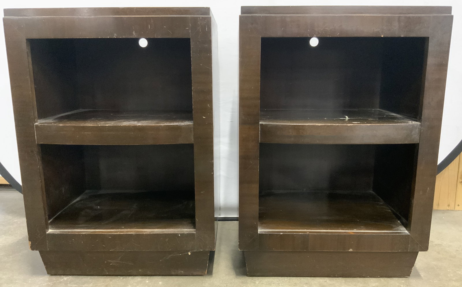 R WAY MCM Wooden Side Tables Bookshelves (1 of 8)