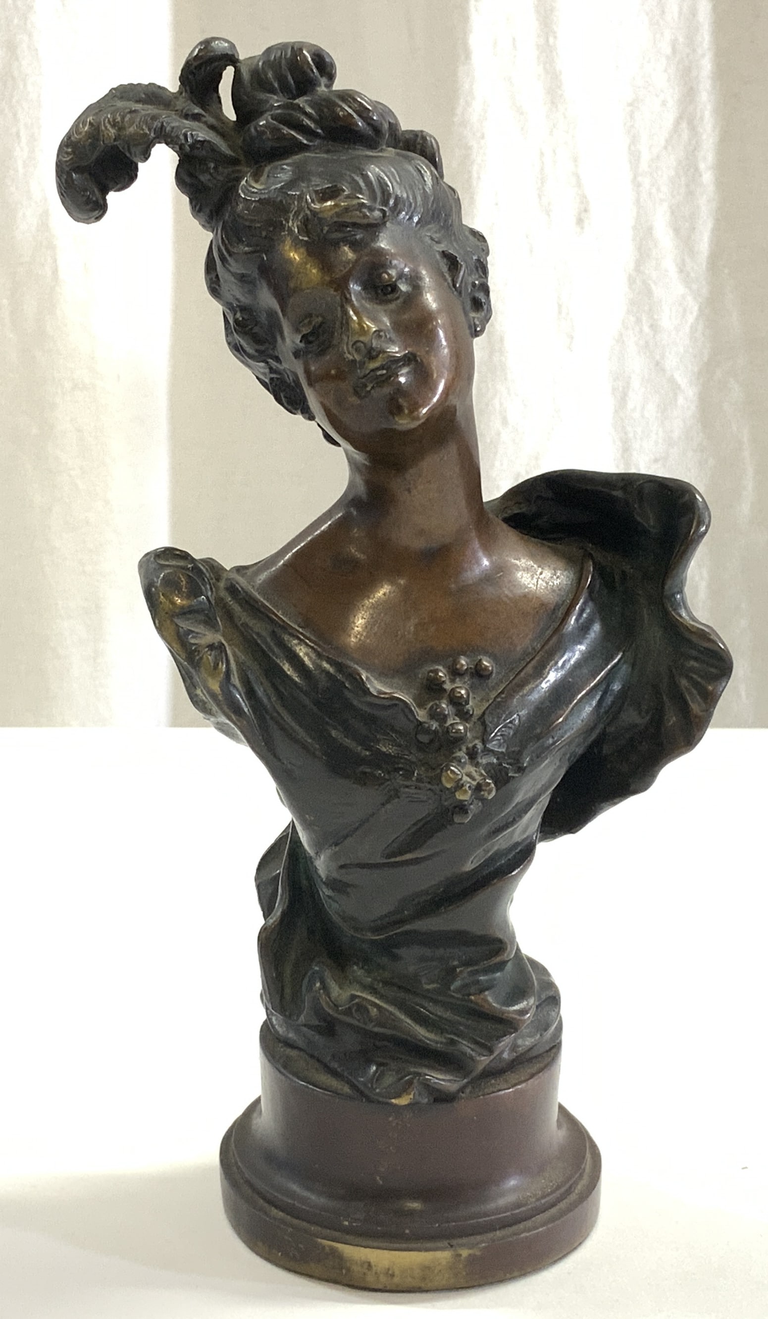 A. Moreau 19 C. French Bronze Bust (1 of 13)