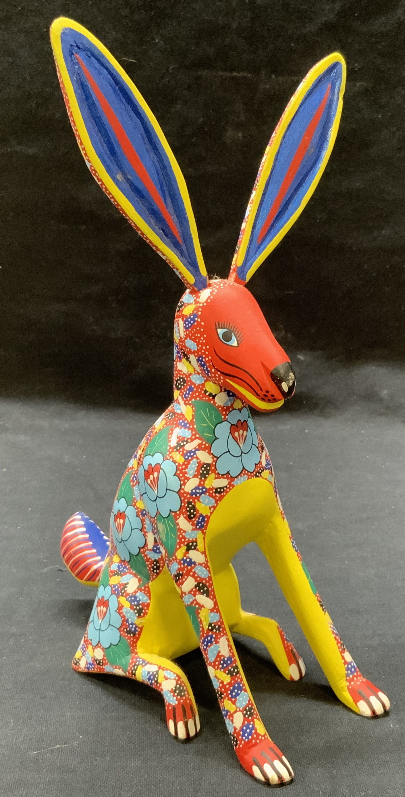 JIMENEZ Oaxacan Hand Painted Wood Animal Figural (1 of 9)