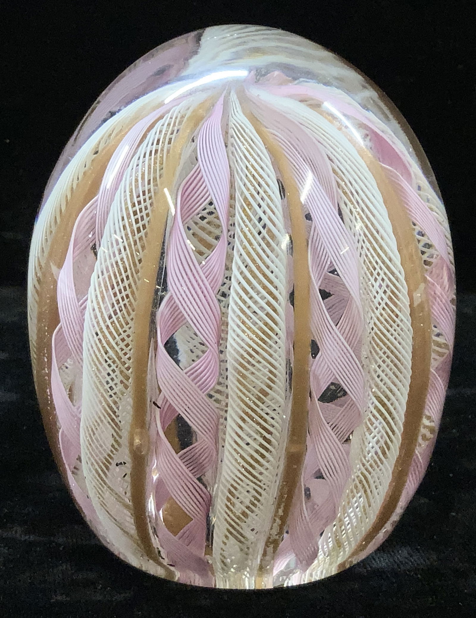 Fratelli Toso Murano Art Glass Paperweight, Italy (1 of 9)
