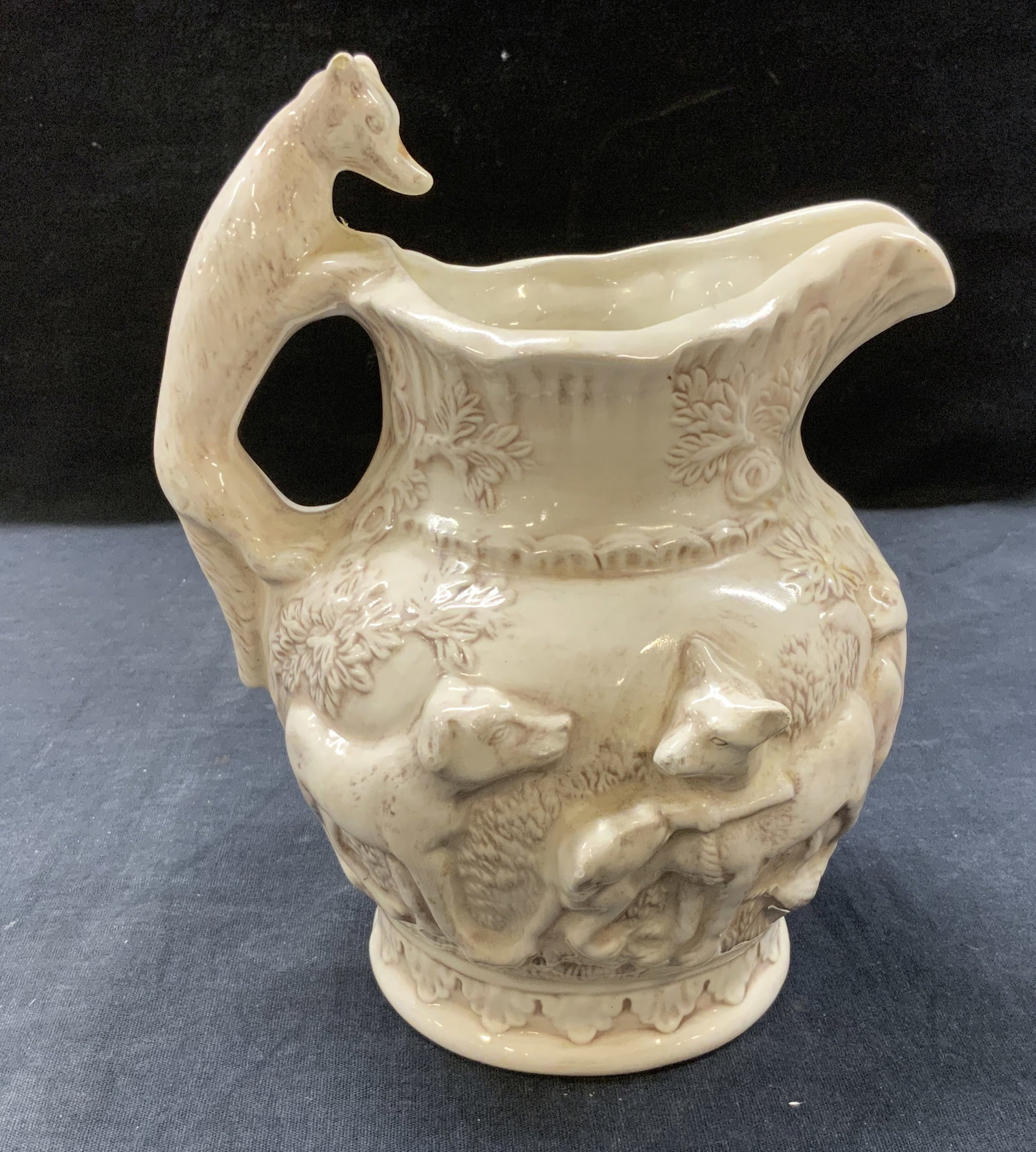 Pauline Pierson Signed Ceramic Majolica Pitcher (1 of 12)
