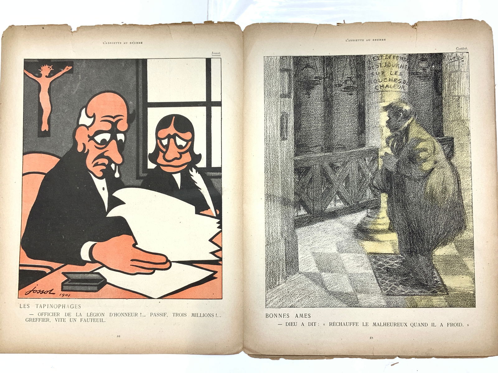 Lassietre au Beurre Antq Illust Magazine, 1901 (1 of 7)