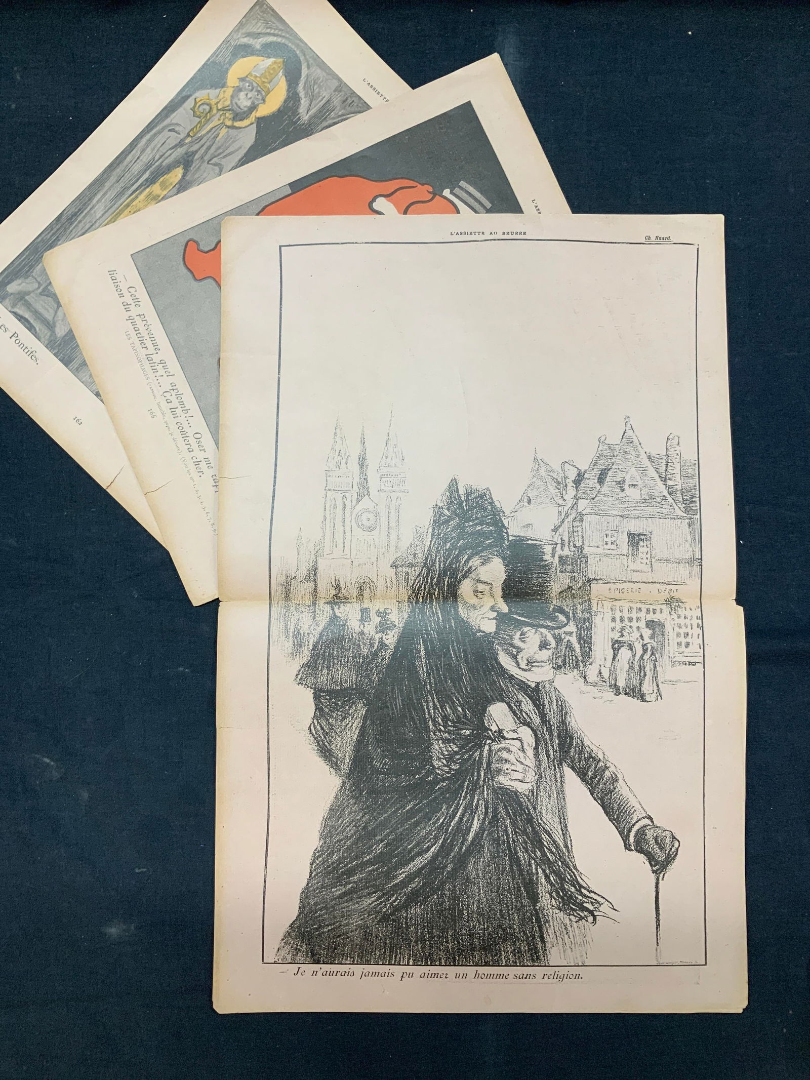 Lassietre au Beurre Satirical French Magaz. 1901 (1 of 6)