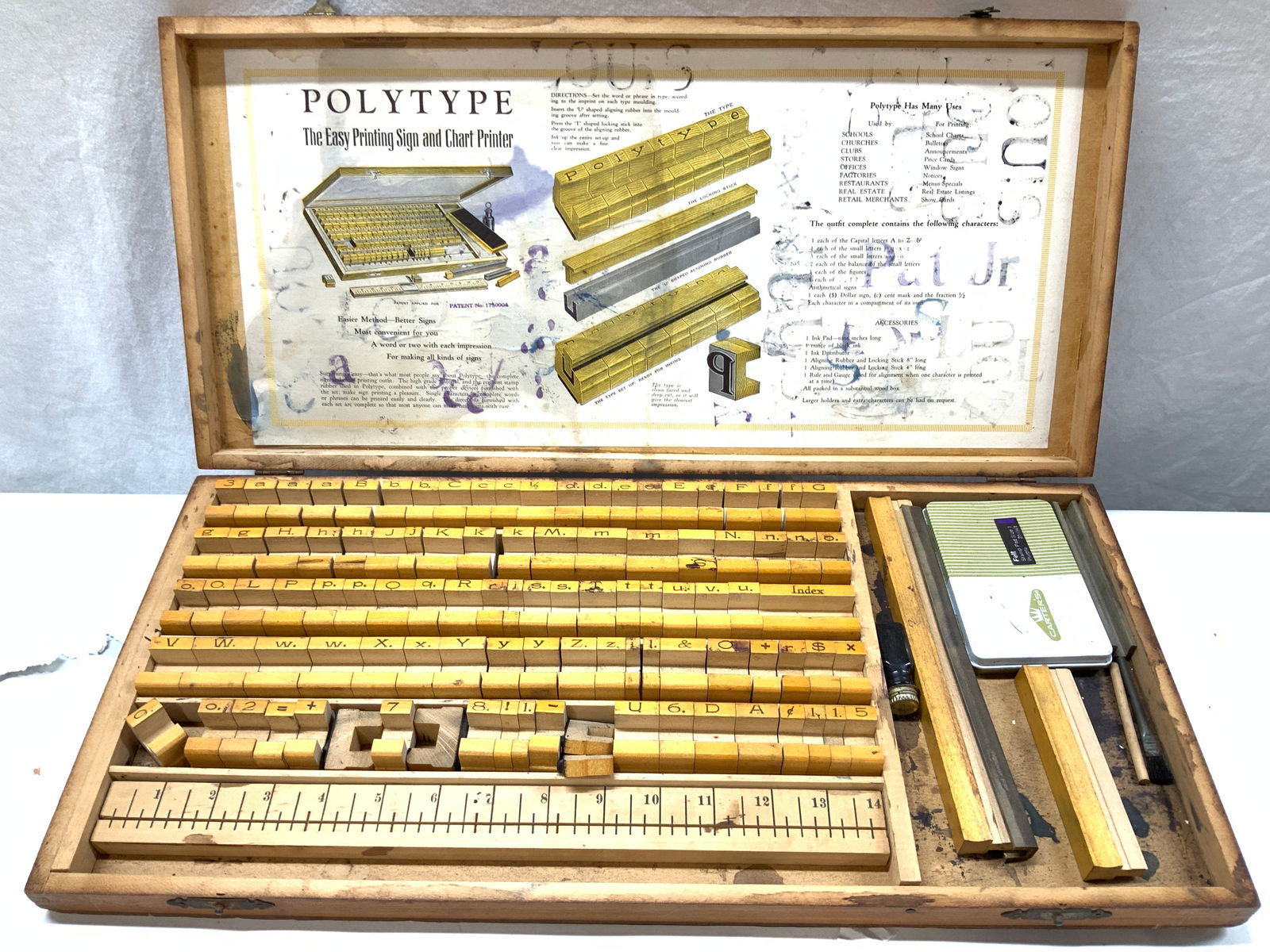 POLYTYPE Collectible Wooden Printing Blocks (1 of 10)