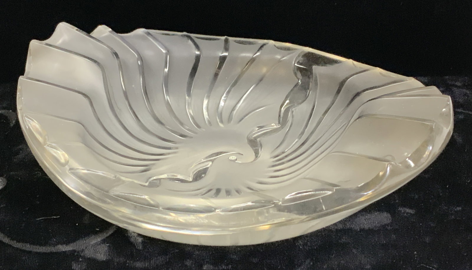 Marie-Claude for Lalique France Nancy Crystal Bowl (1 of 8)
