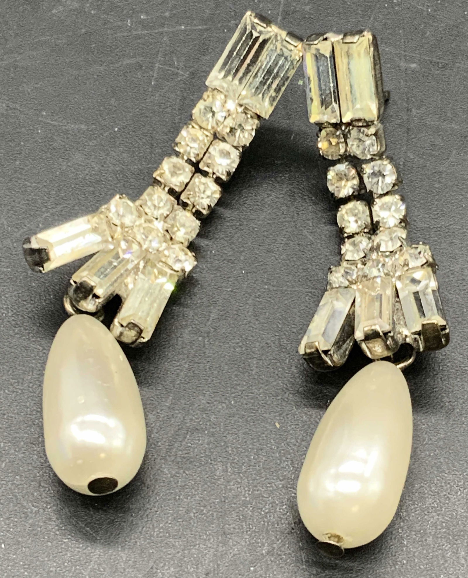 DIANE BELL Vintage Crystal Drop Earrings, Jewelry (1 of 8)
