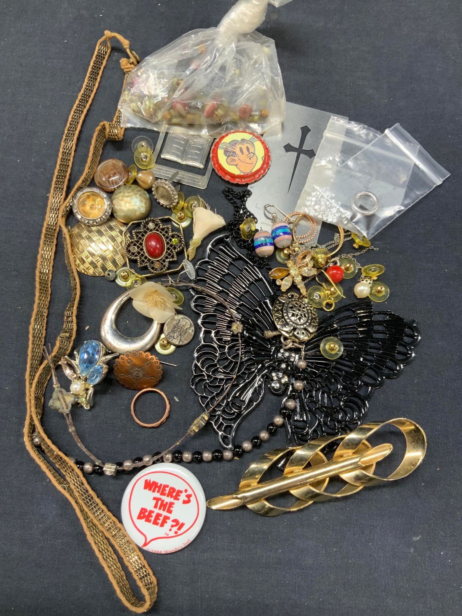 Lot 50+ Copper, Sterling Silver Jewelry & More (1 of 10)