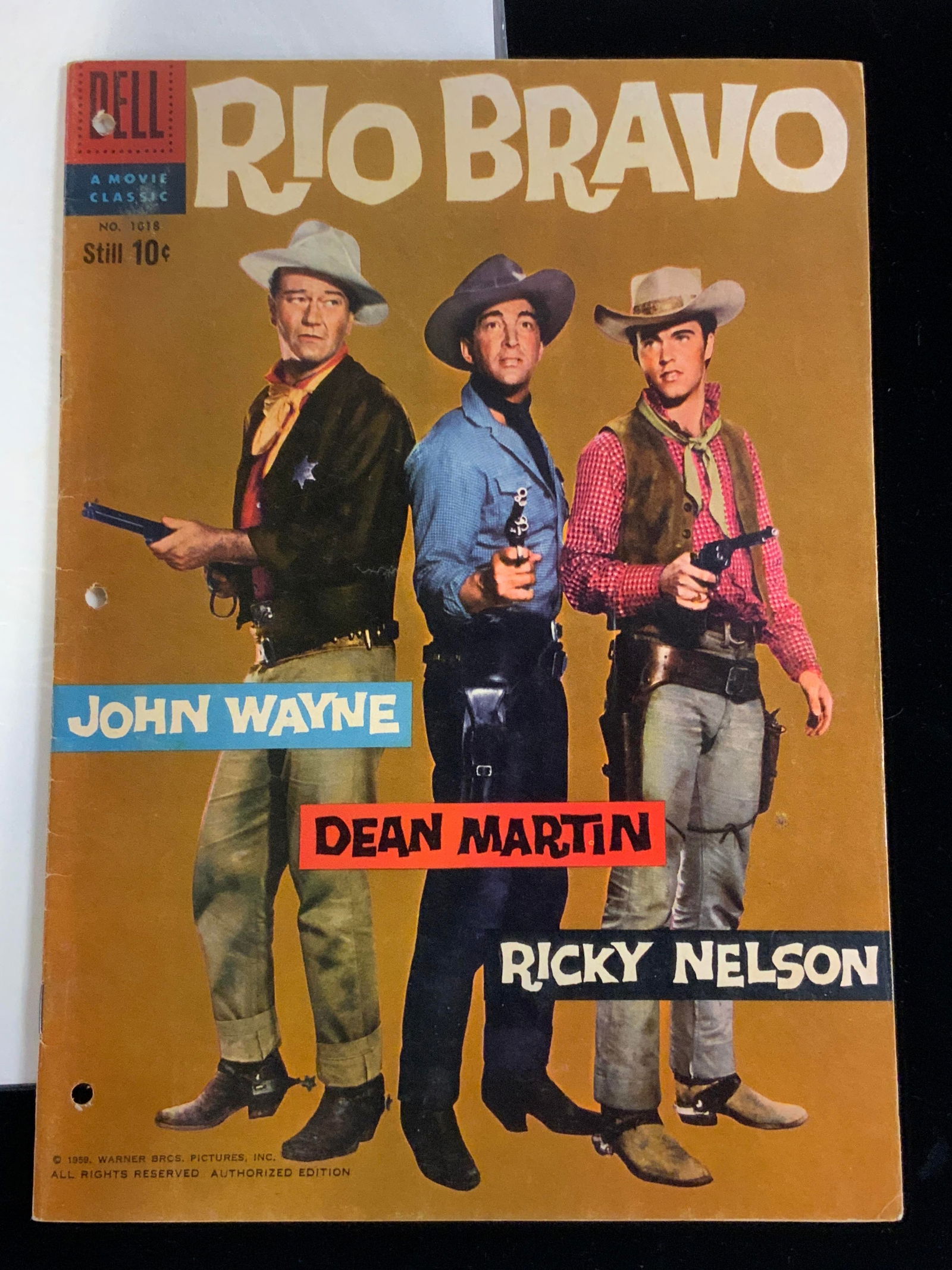 Dell Rio Bravo Comic Book # 1018, 1959 (1 of 7)