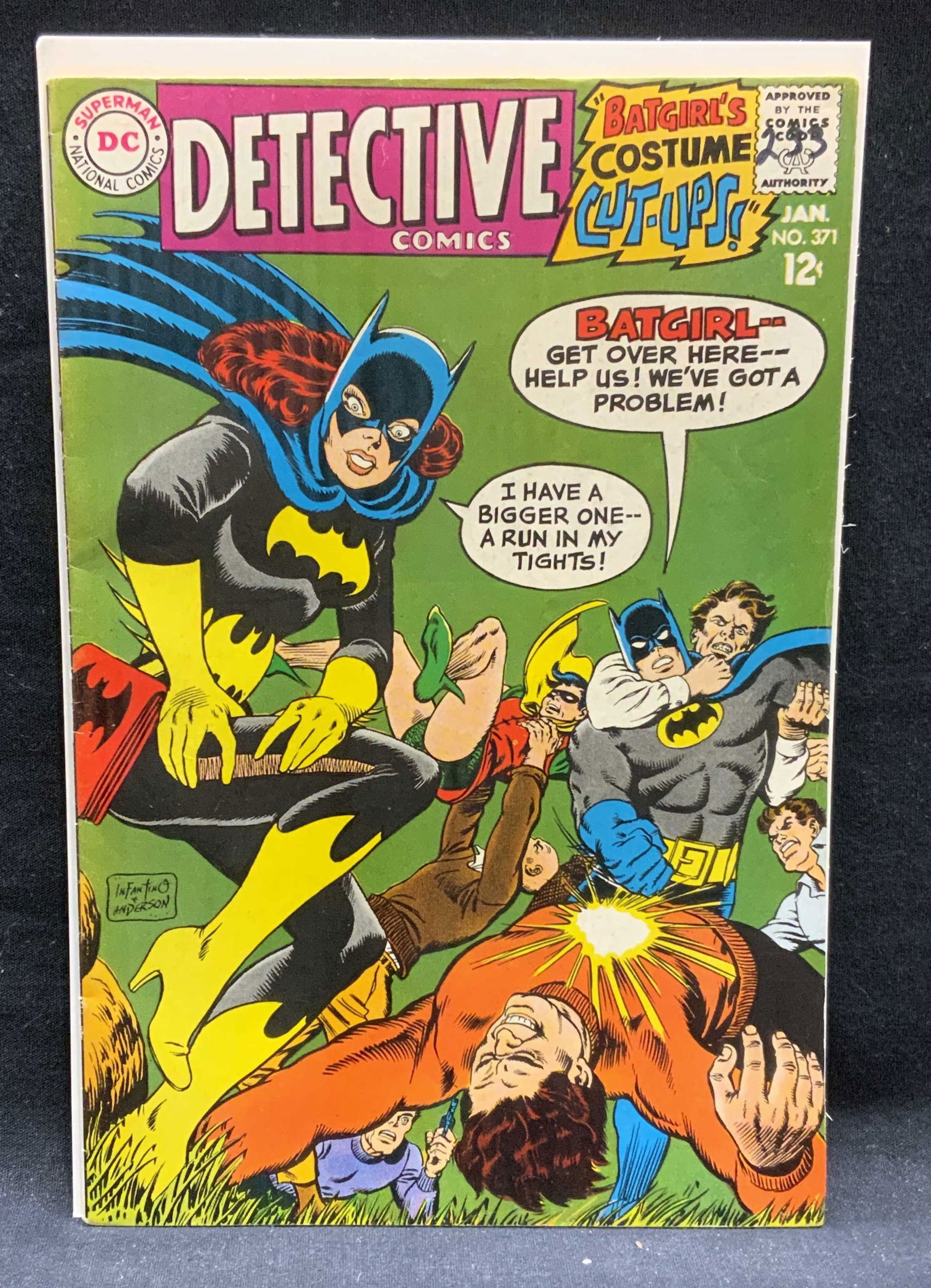DC Comics Detective Comics Batgirl #371 1968 (1 of 7)