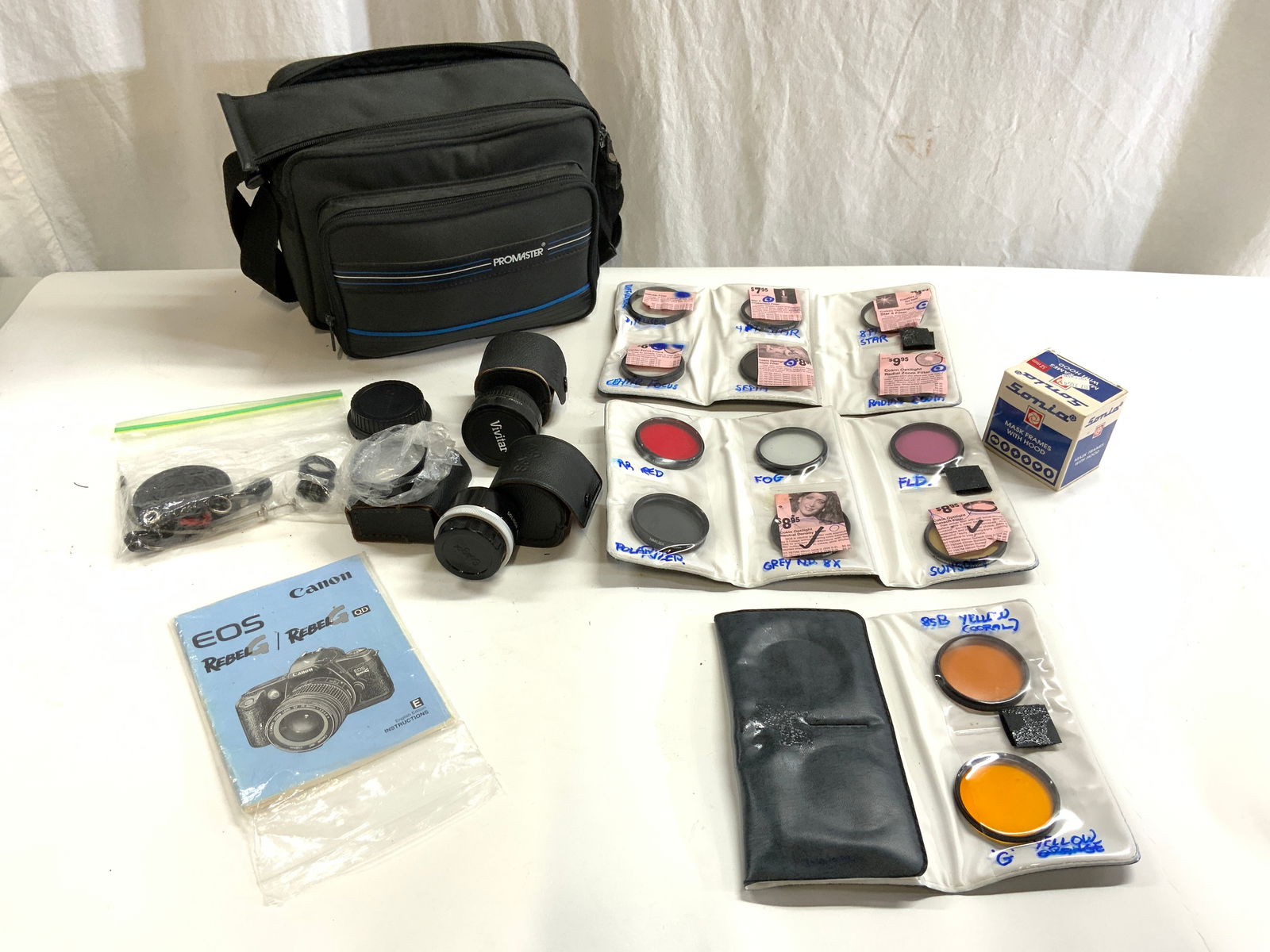 Lot 20+ Assorted Camera Filters, Lens, Equipment (1 of 9)