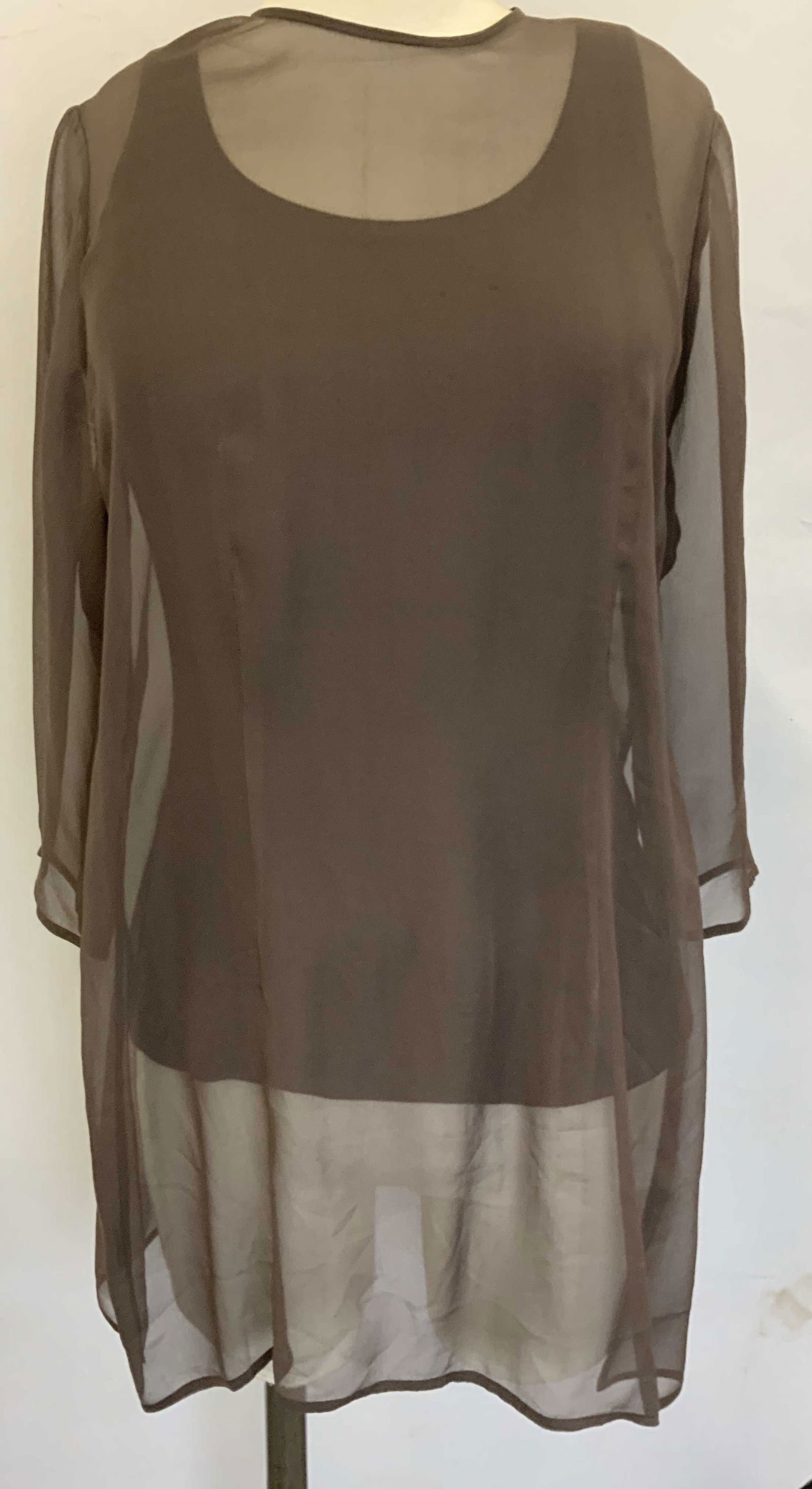 Morgane Le Fay NY Silk Blouse over Cotton Tank, 2 (1 of 8)