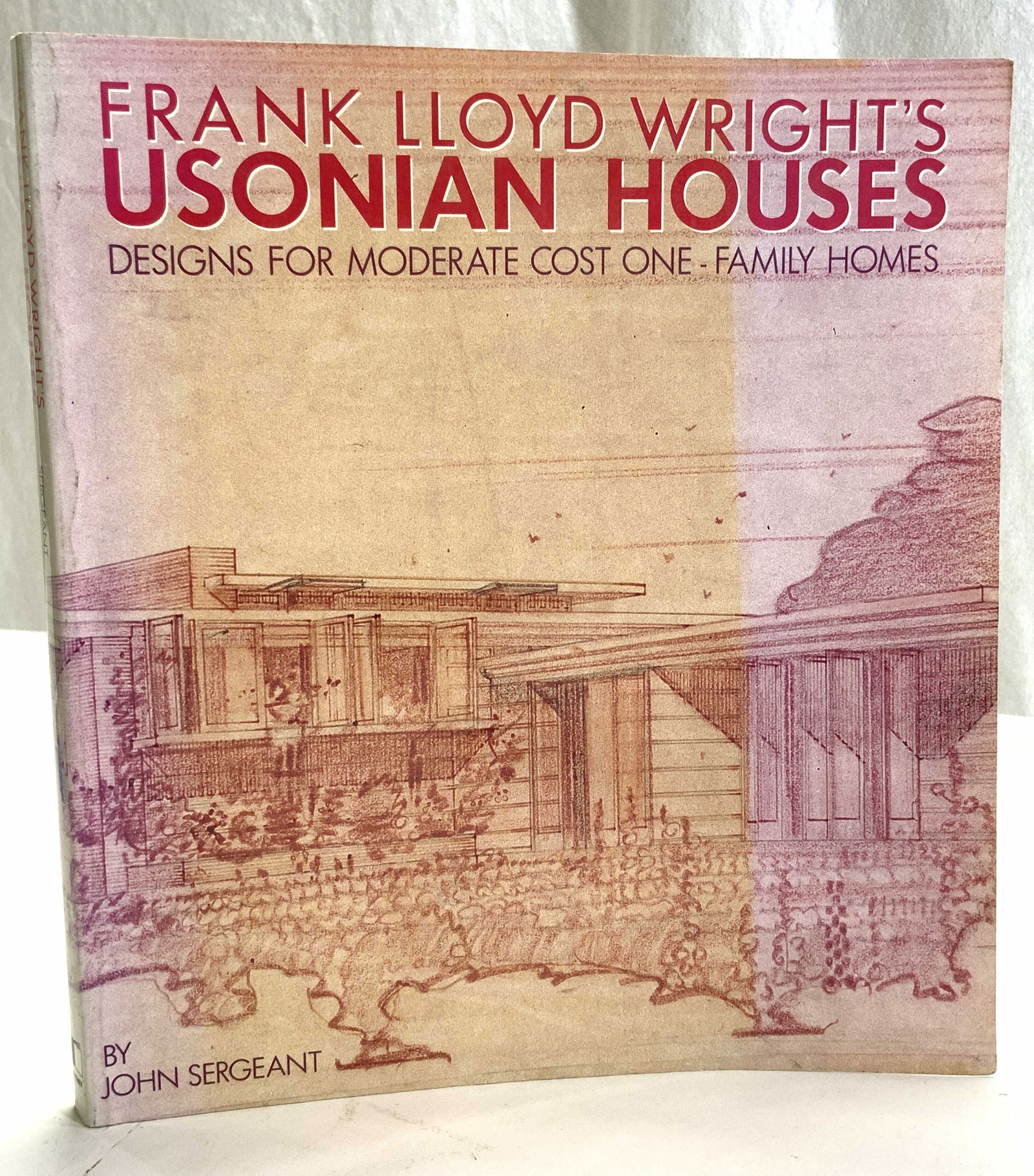 Frank Lloyd Wright Usonian Houses Illustrated 1984 (1 of 8)