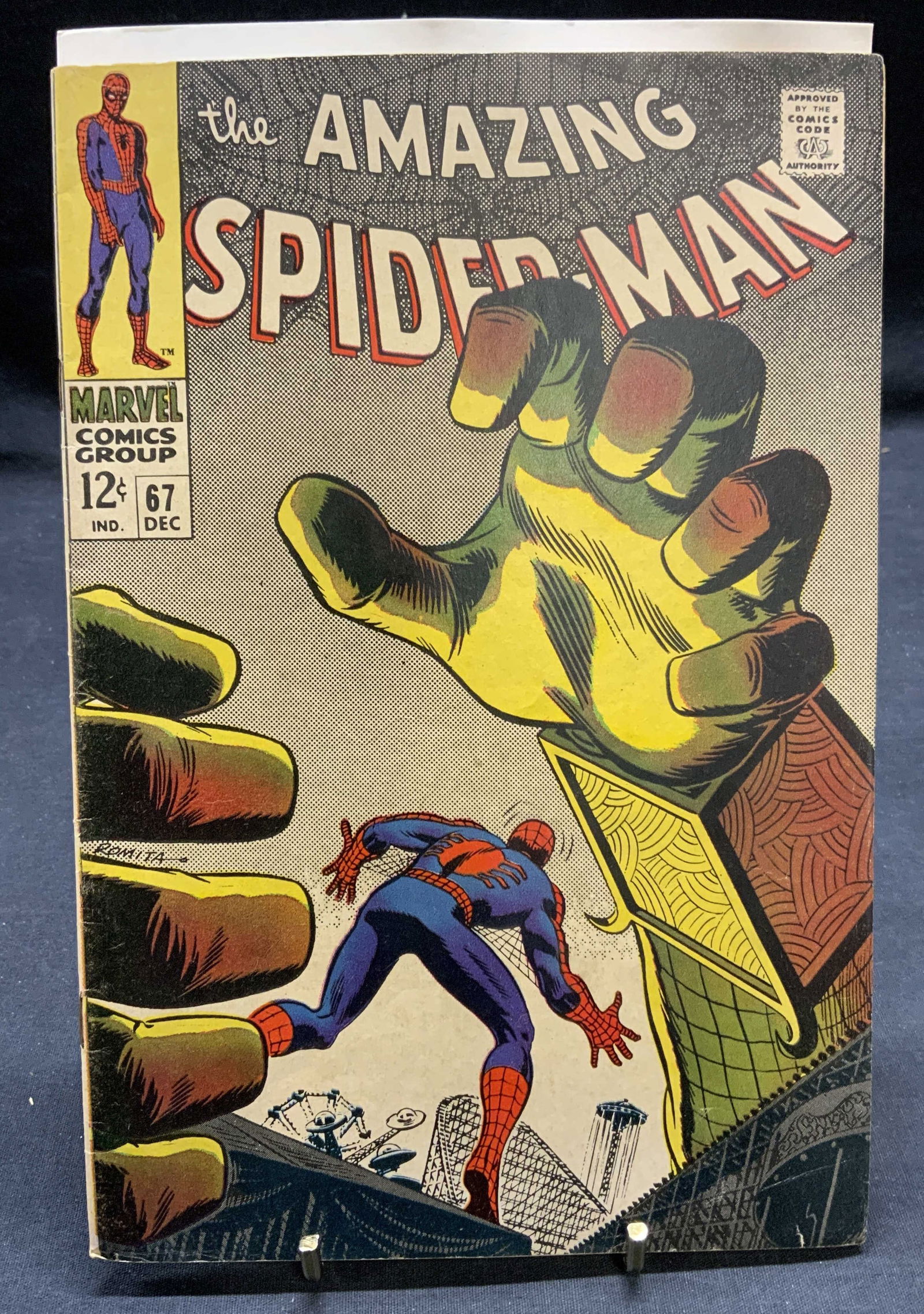 Marvel Comics Amazing Spider Man #67, 1968 (1 of 6)