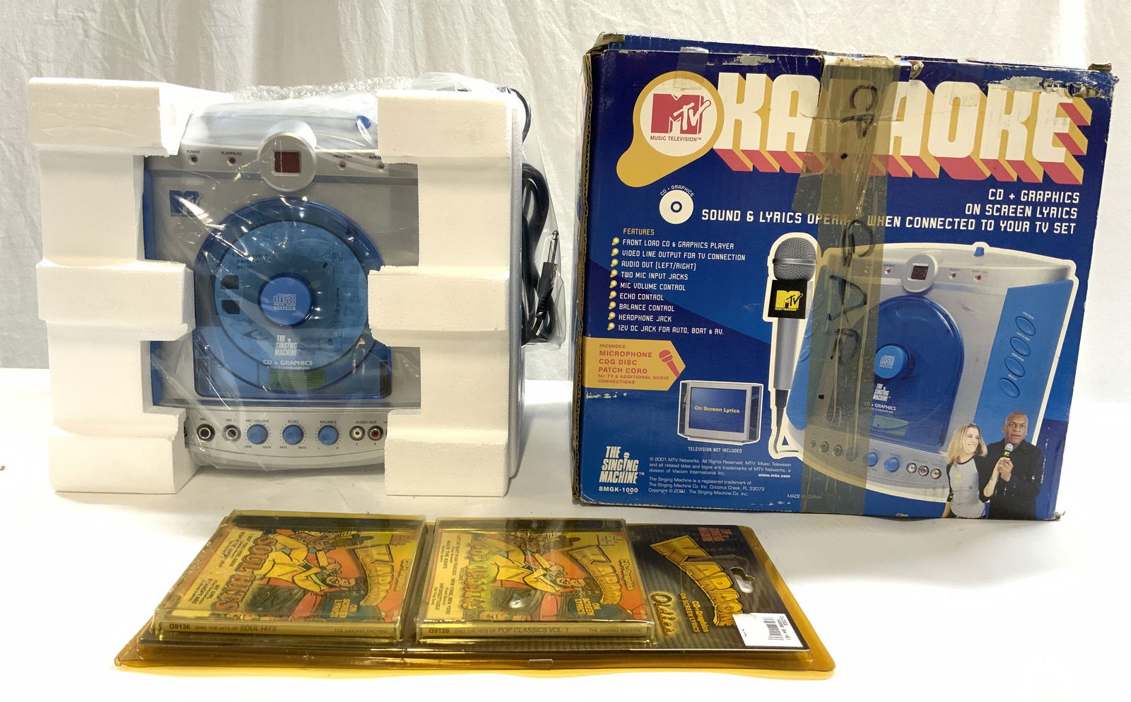 MTV KARAOKE Machine W Original Box (1 of 6)