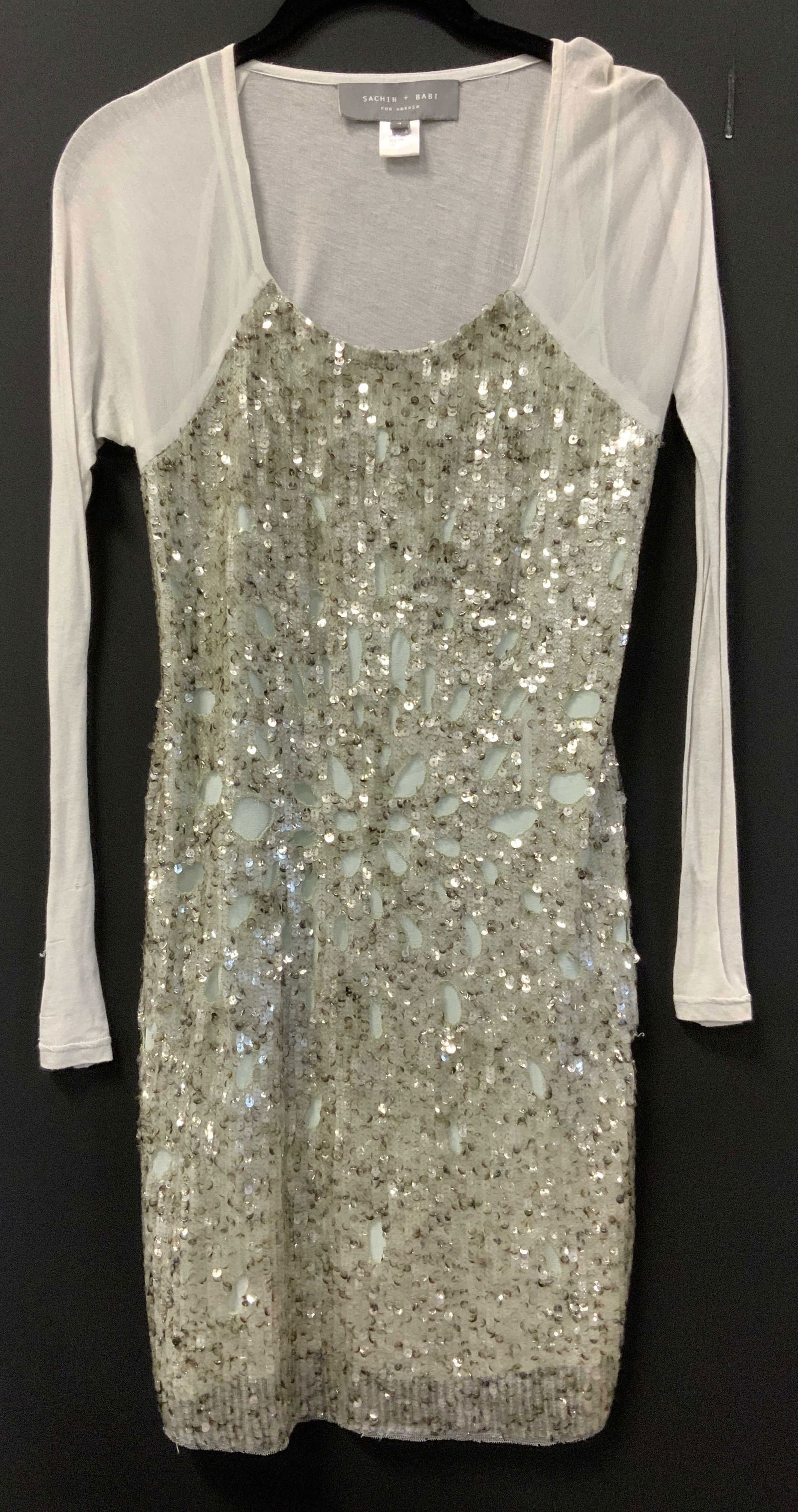 Sachin + Babi Cotton & Silk Sequin Dress , 2 (1 of 7)
