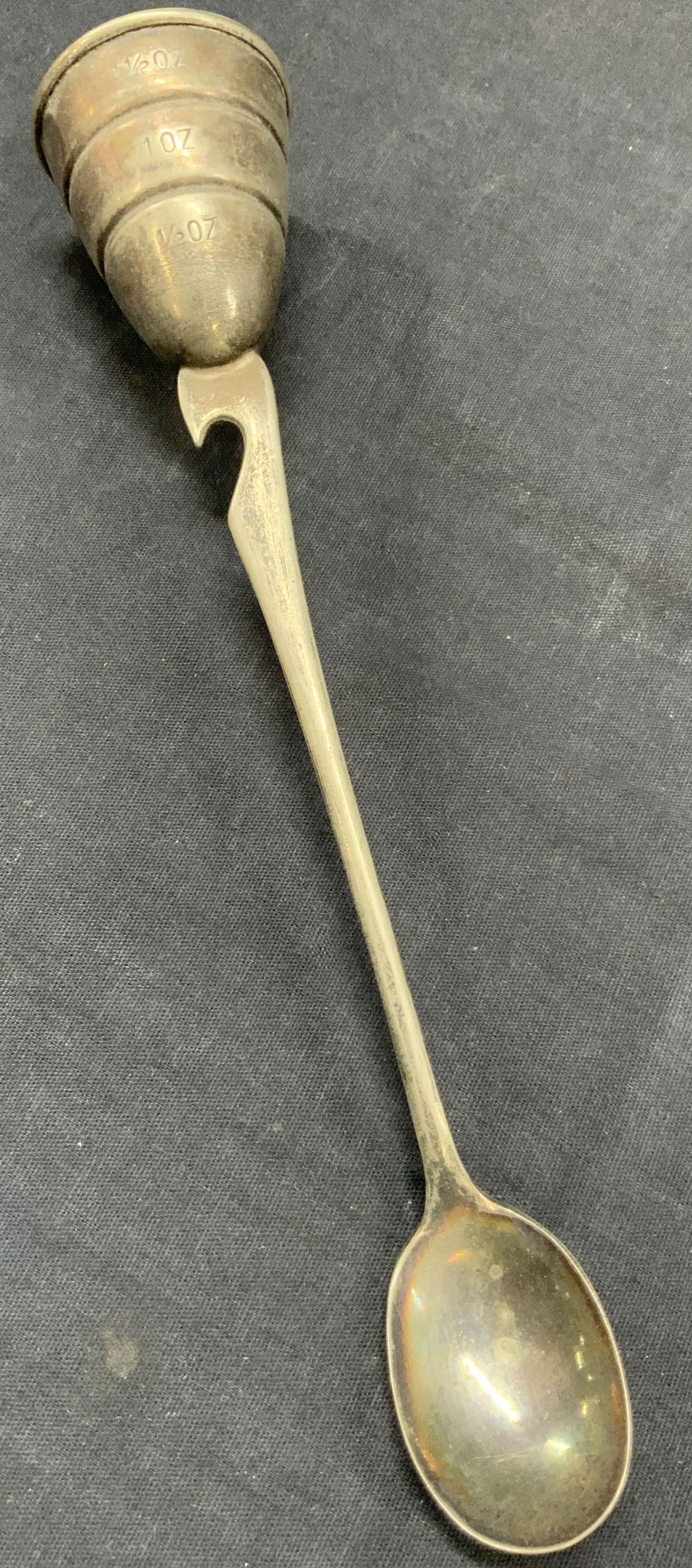 Vintage Silver Plate Barware Multi Tool Spoon (1 of 7)