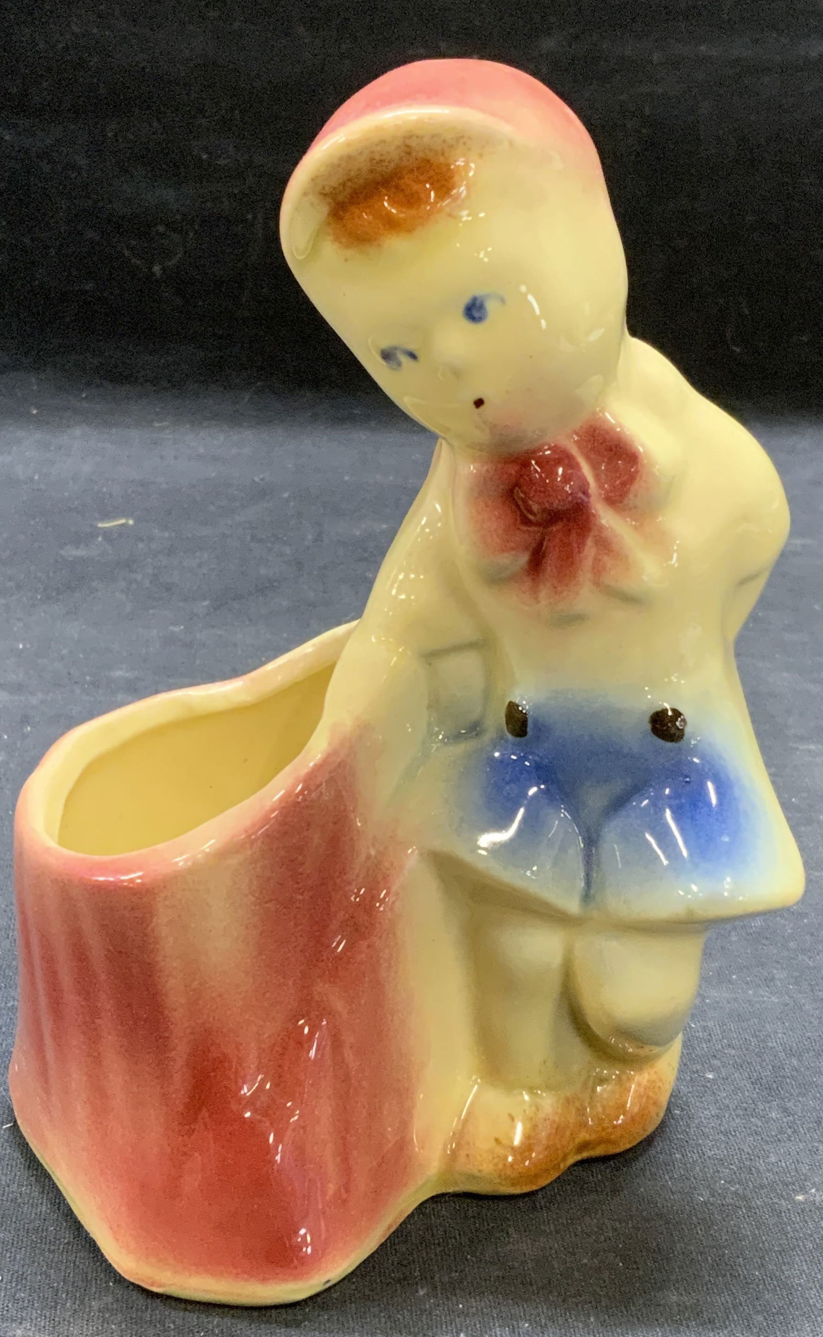Vintage Ceramic Figural Child Planter USA (1 of 6)