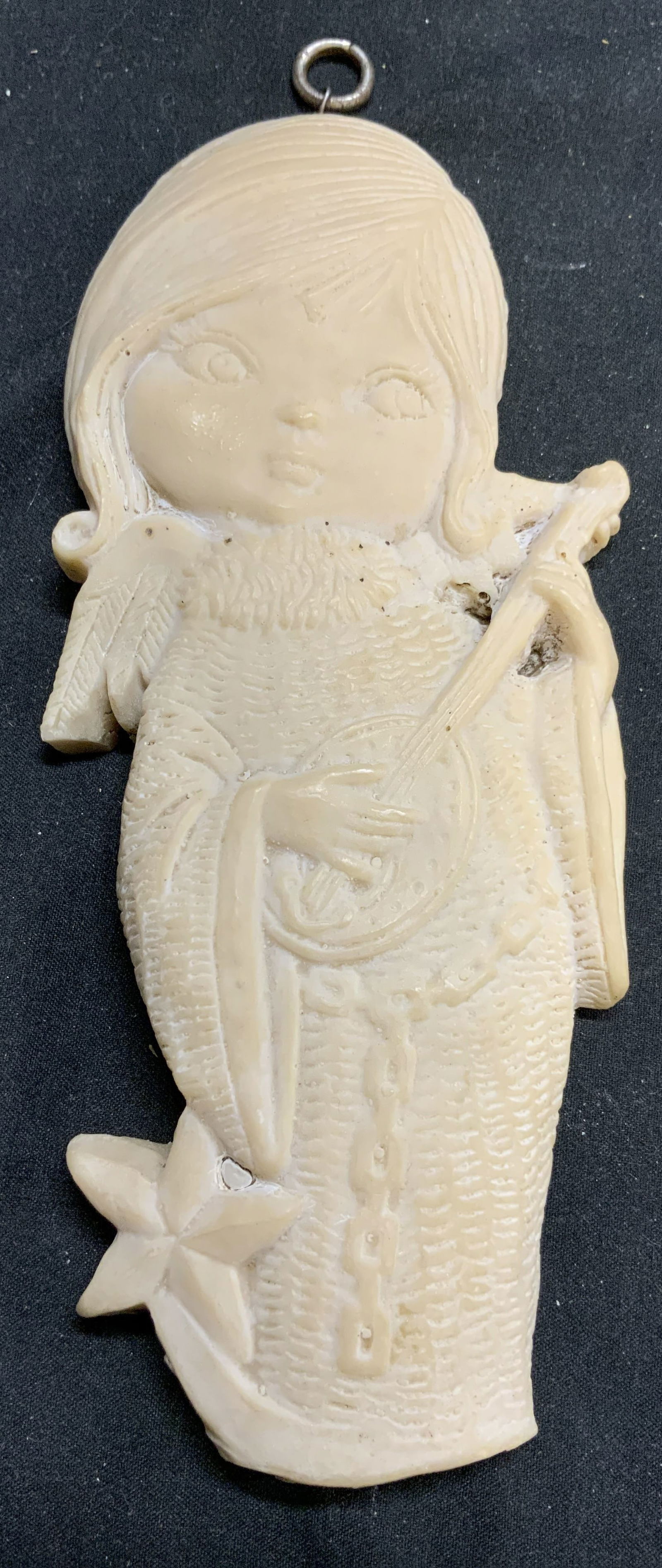 Vintage Boho Resin Wall Angel Wall Decor (1 of 6)