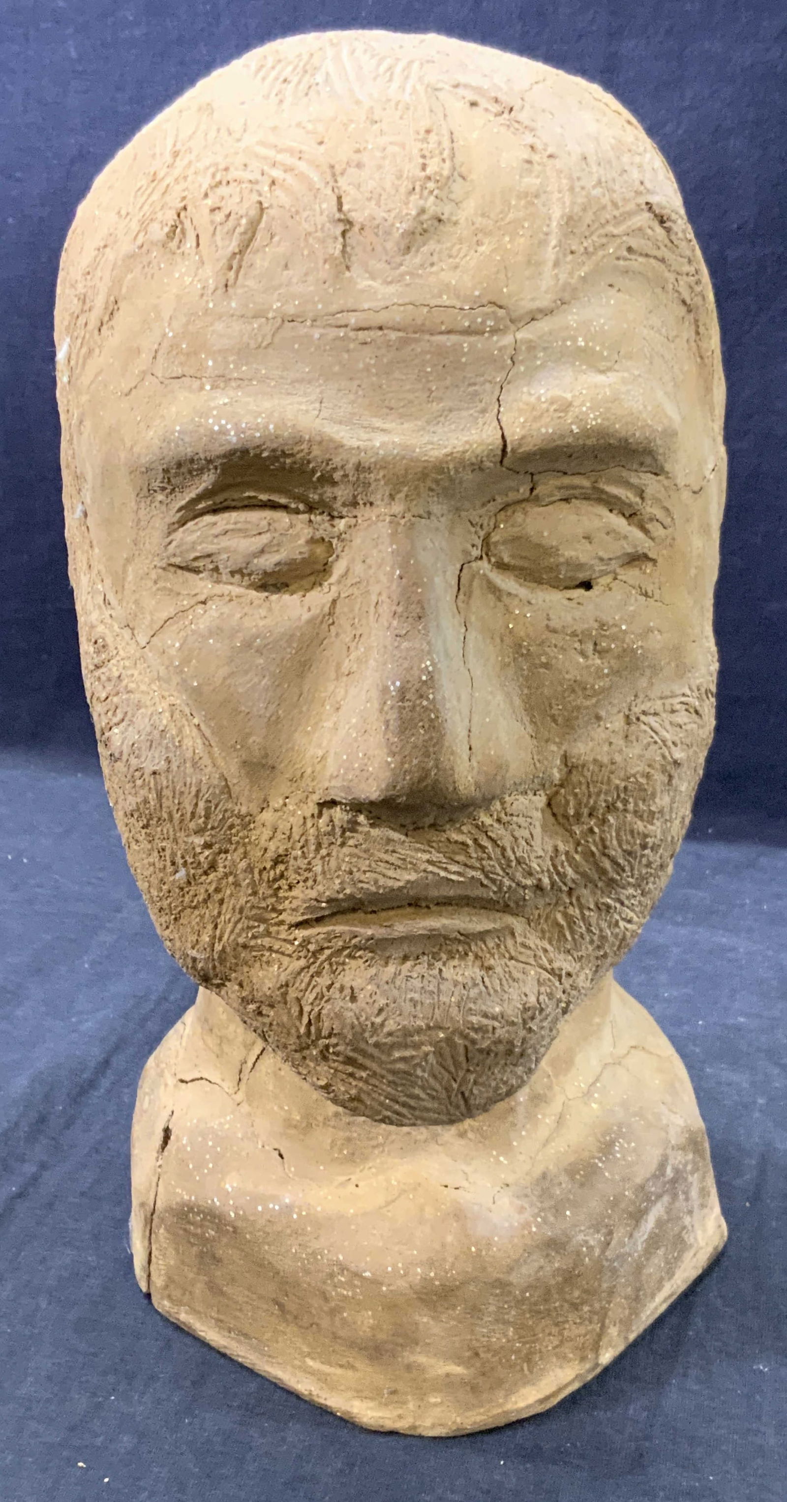 Clay Sculpted Bust Figural (1 of 7)