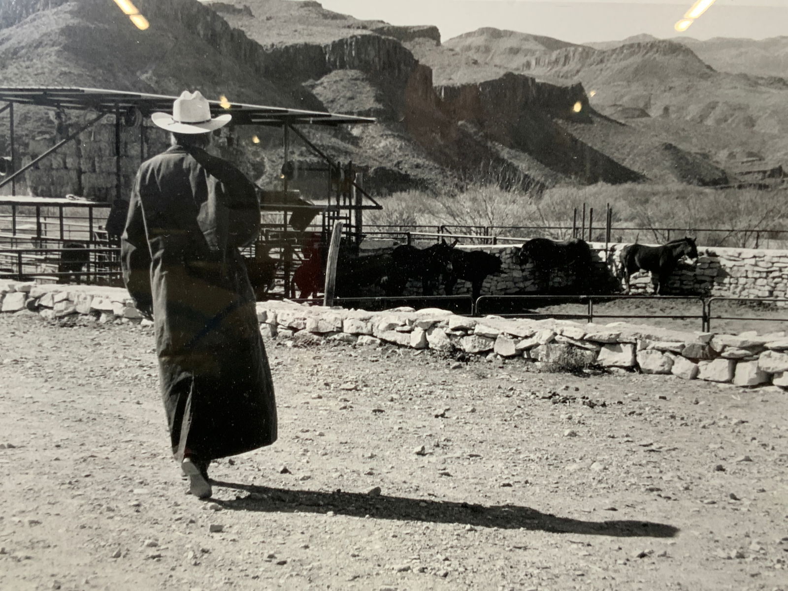 Black & White Rancher Photograph (1 of 6)