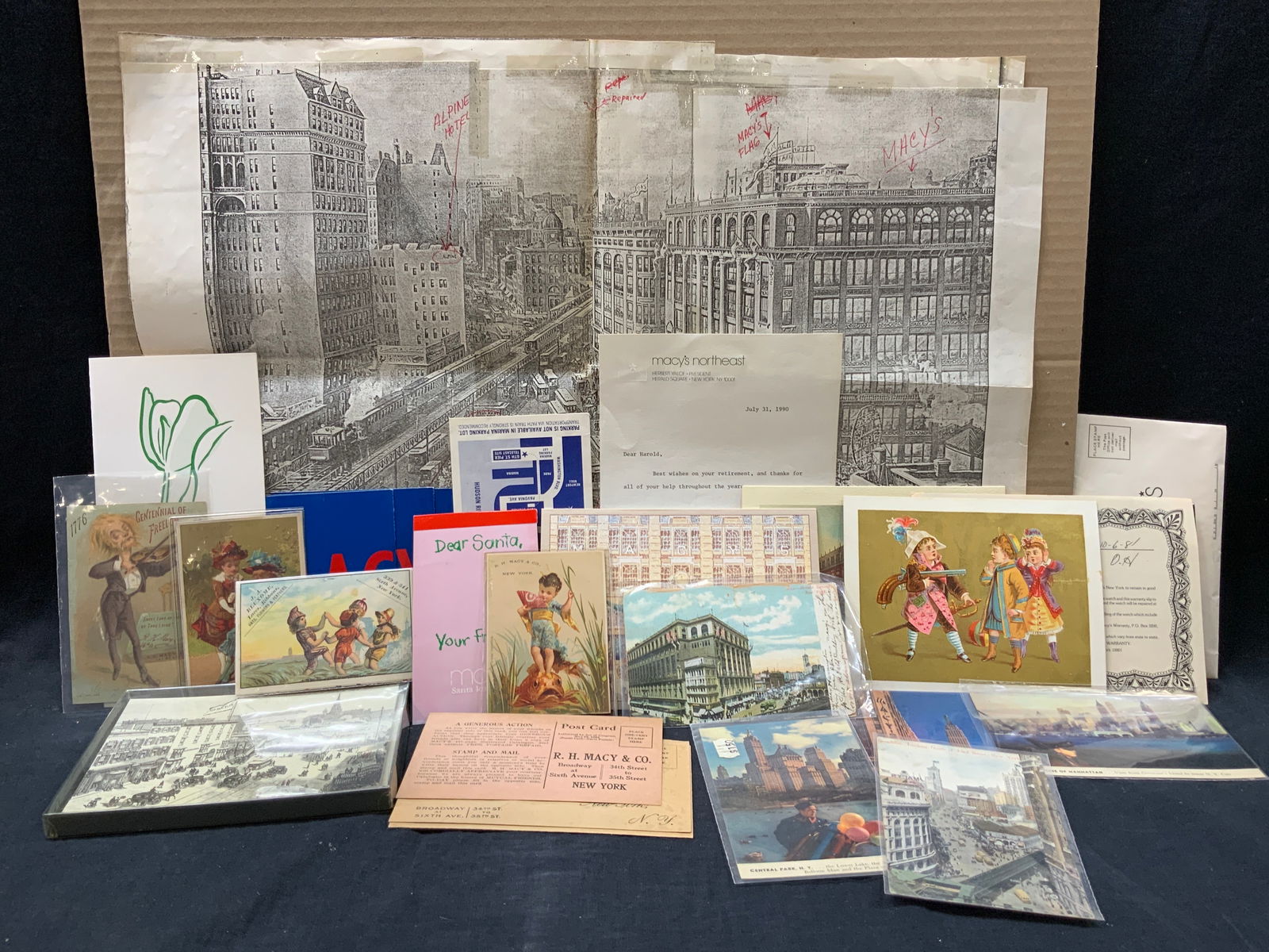 20+ Vntg Macys Ephemera, Trading Cards & More 1976+ (1 of 20)