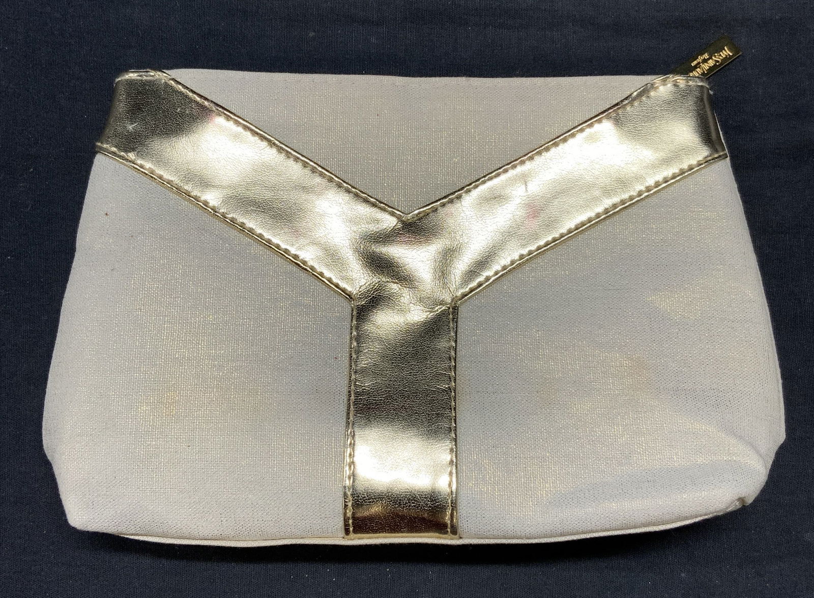 Yves Saint Laurent Parfums Linen Cosmetic Bag (1 of 6)