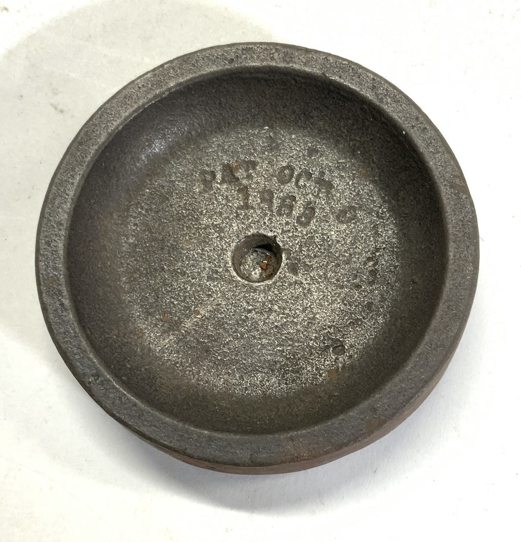 Antique Iron Industrial Mold, 1888. / Paperweight (1 of 6)