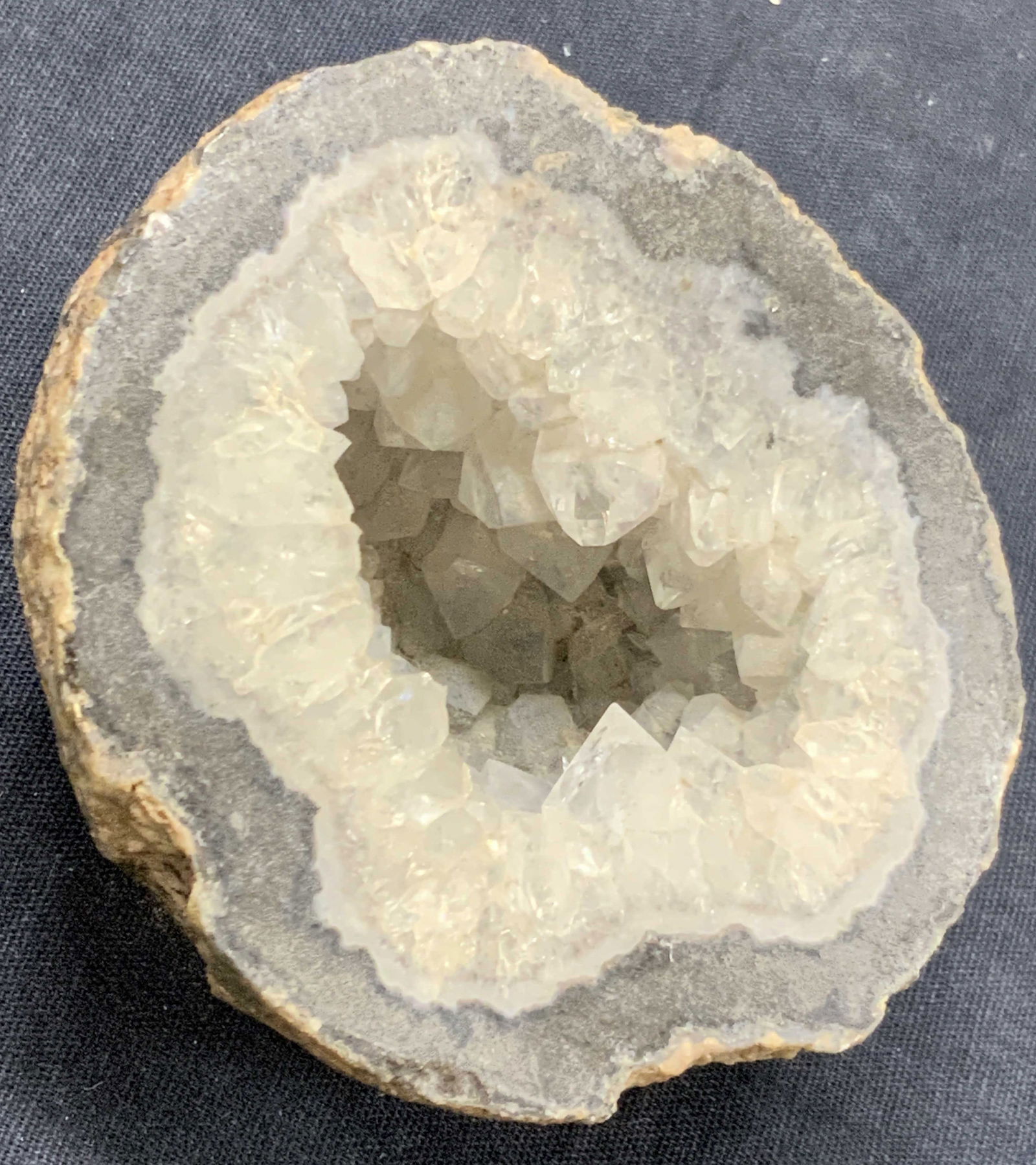 Cut Quartz Geode 3 Inch (1 of 6)