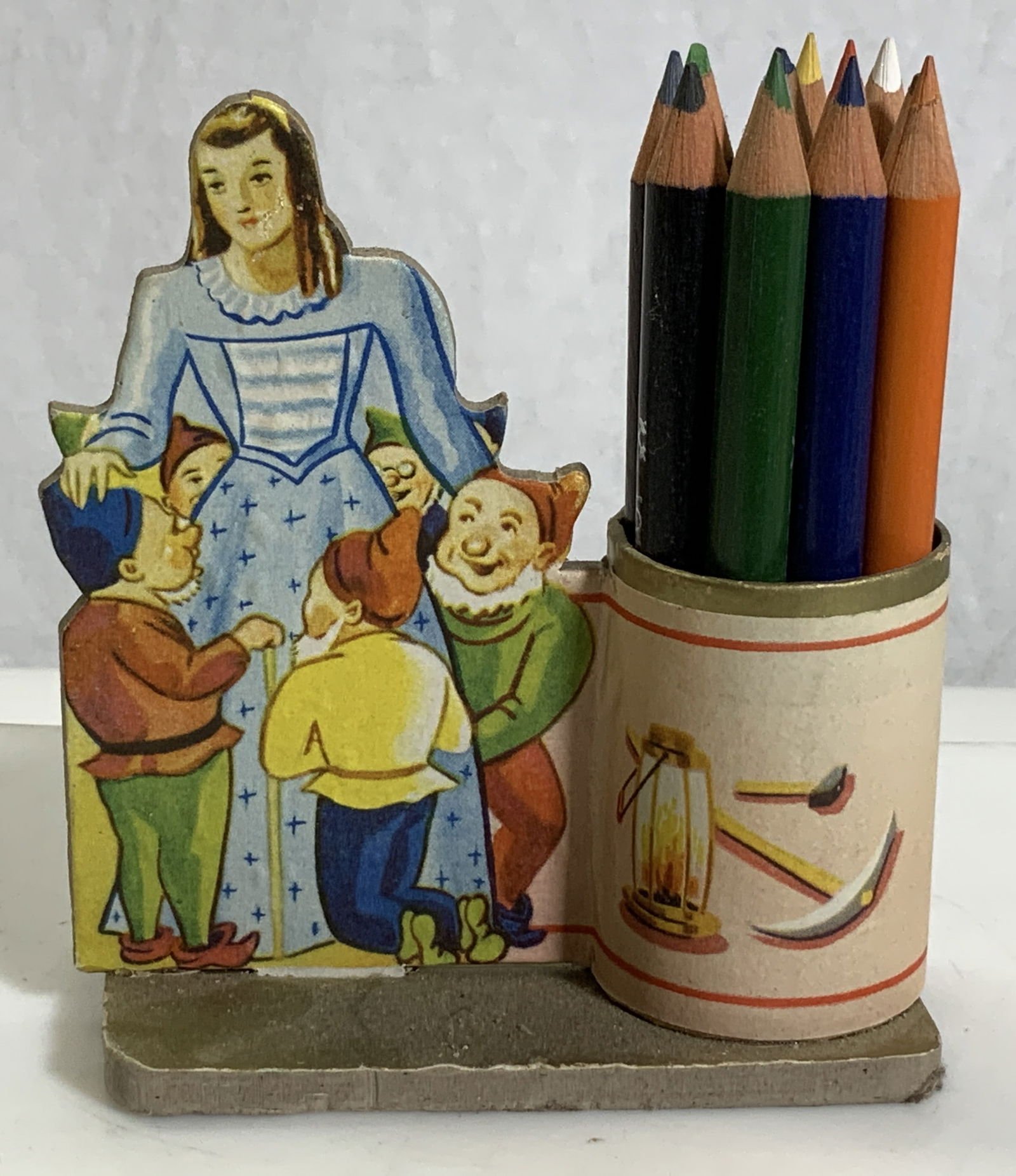 Johann Faber Snow White Antq Pencils w/ Stand (1 of 11)