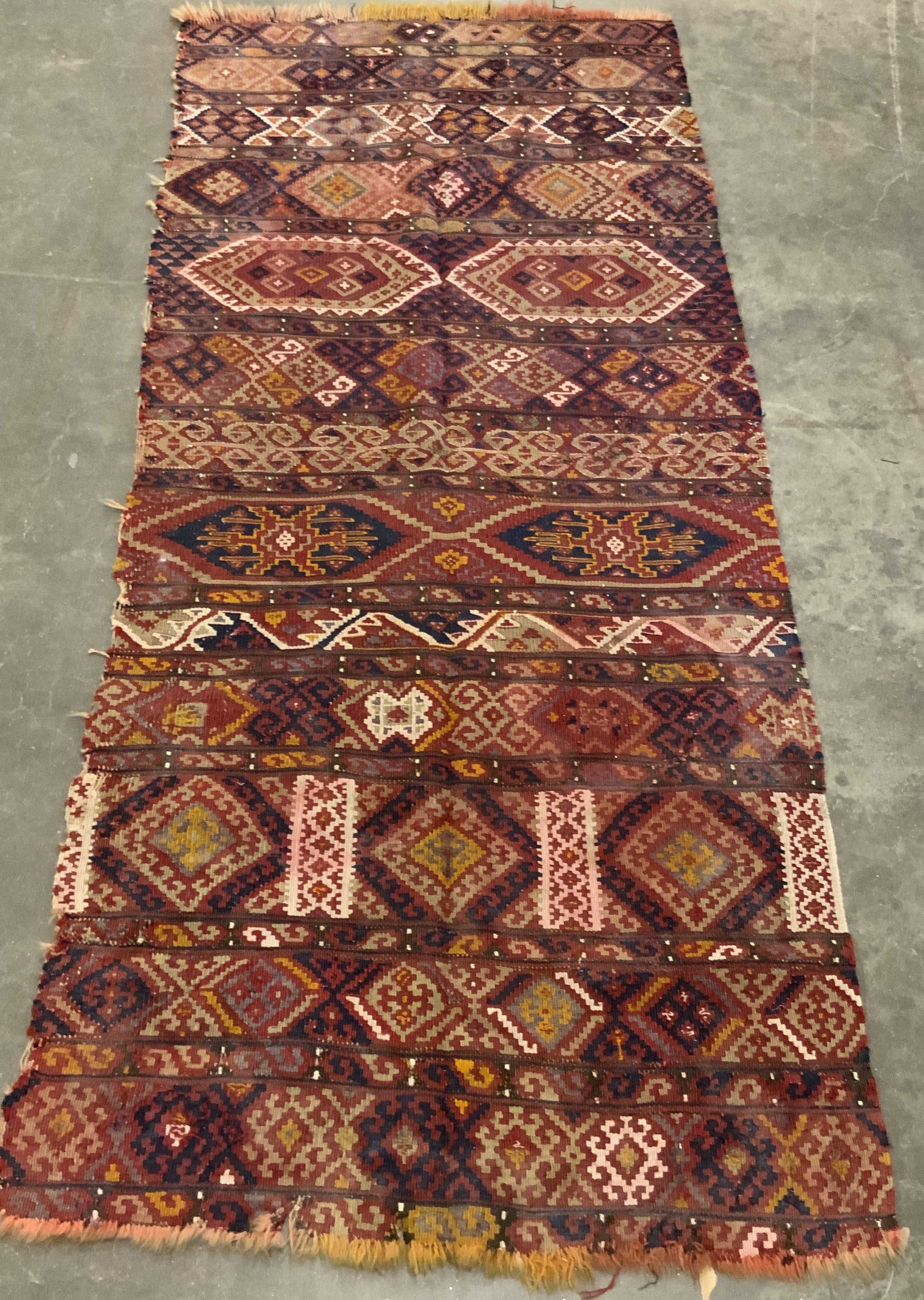 Vintage Kilim Geometric Patterned Rug (1 of 7)