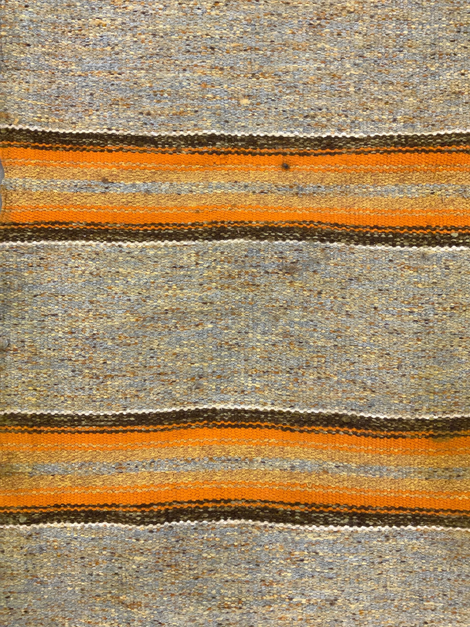 Vintage Handwoven Kilim Runner W Fringes (1 of 8)