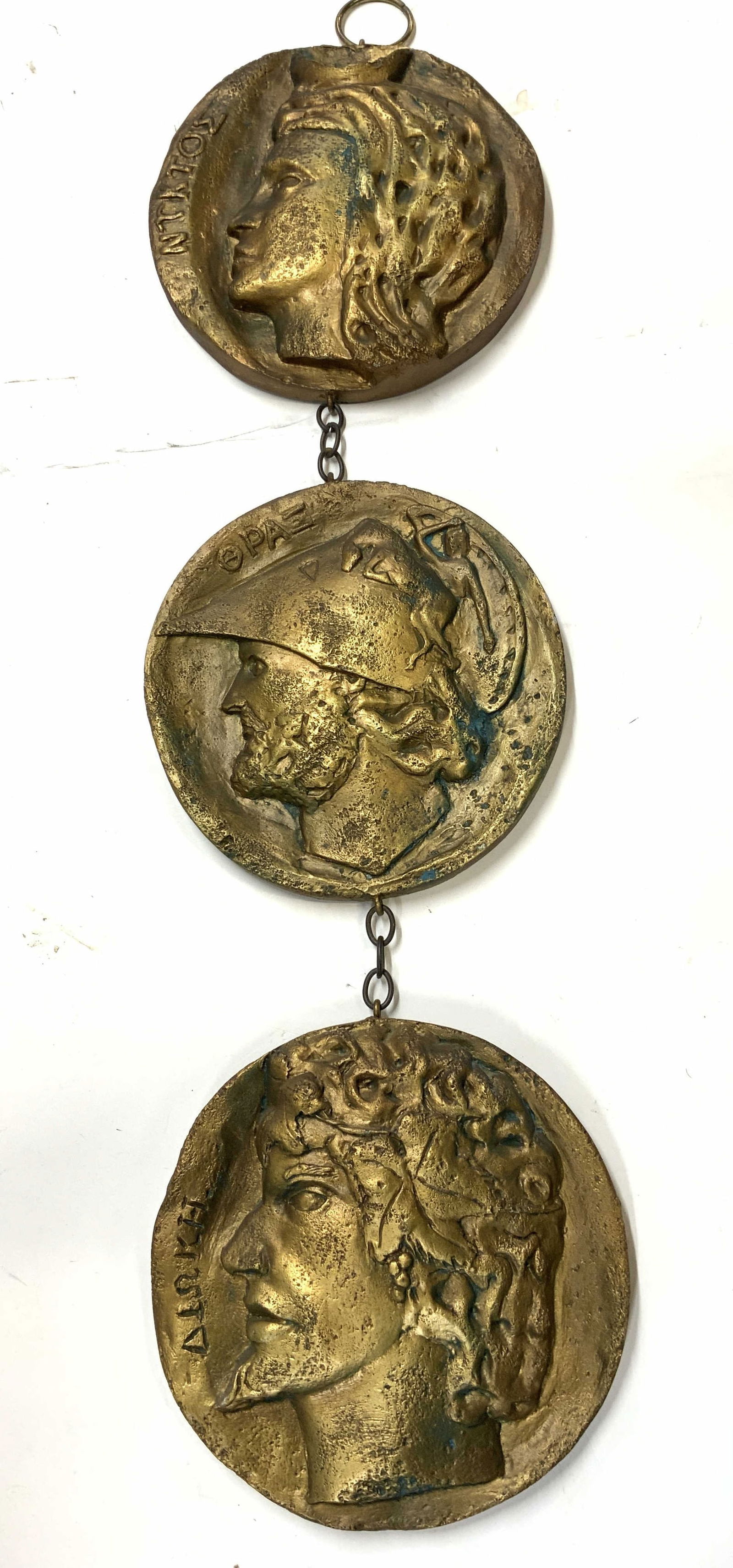 Greek Coin Composite Wall Hanging Decor (1 of 6)