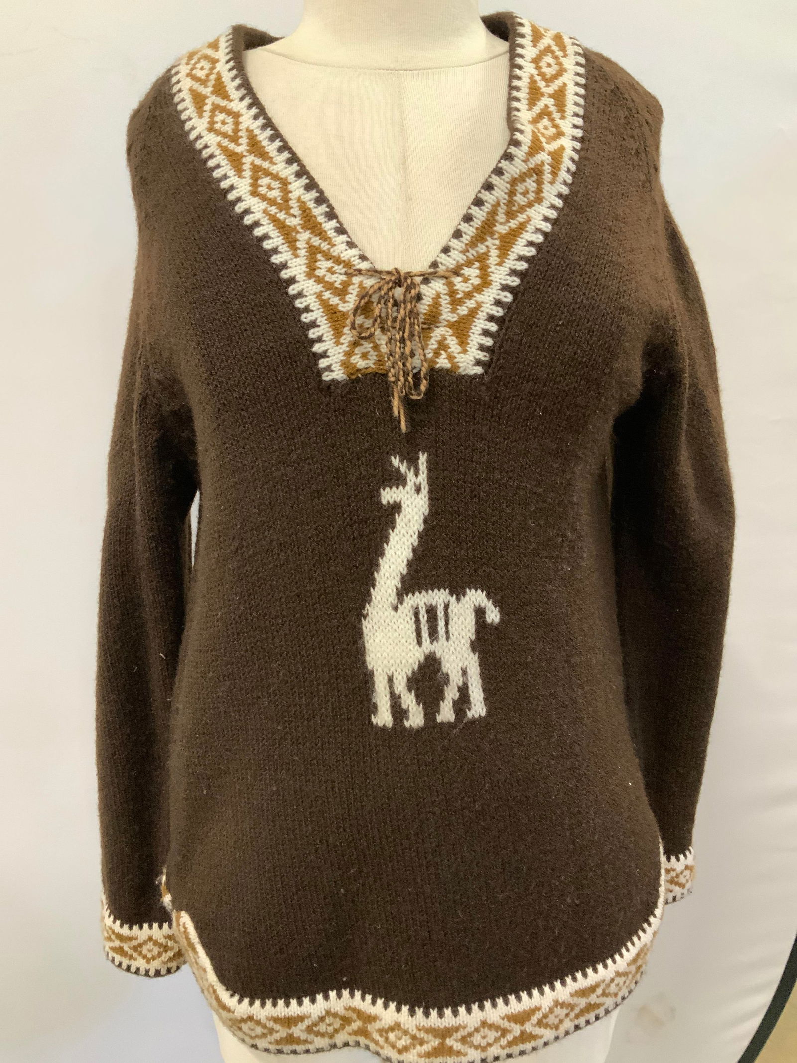 Alpaca Wool South American Sweater (1 of 6)