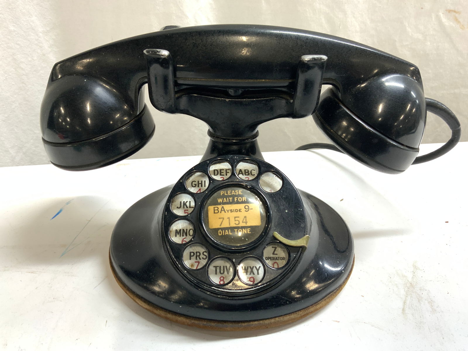 WESTERN ELECTRIC Vintage Rotary Phone Black (1 of 7)