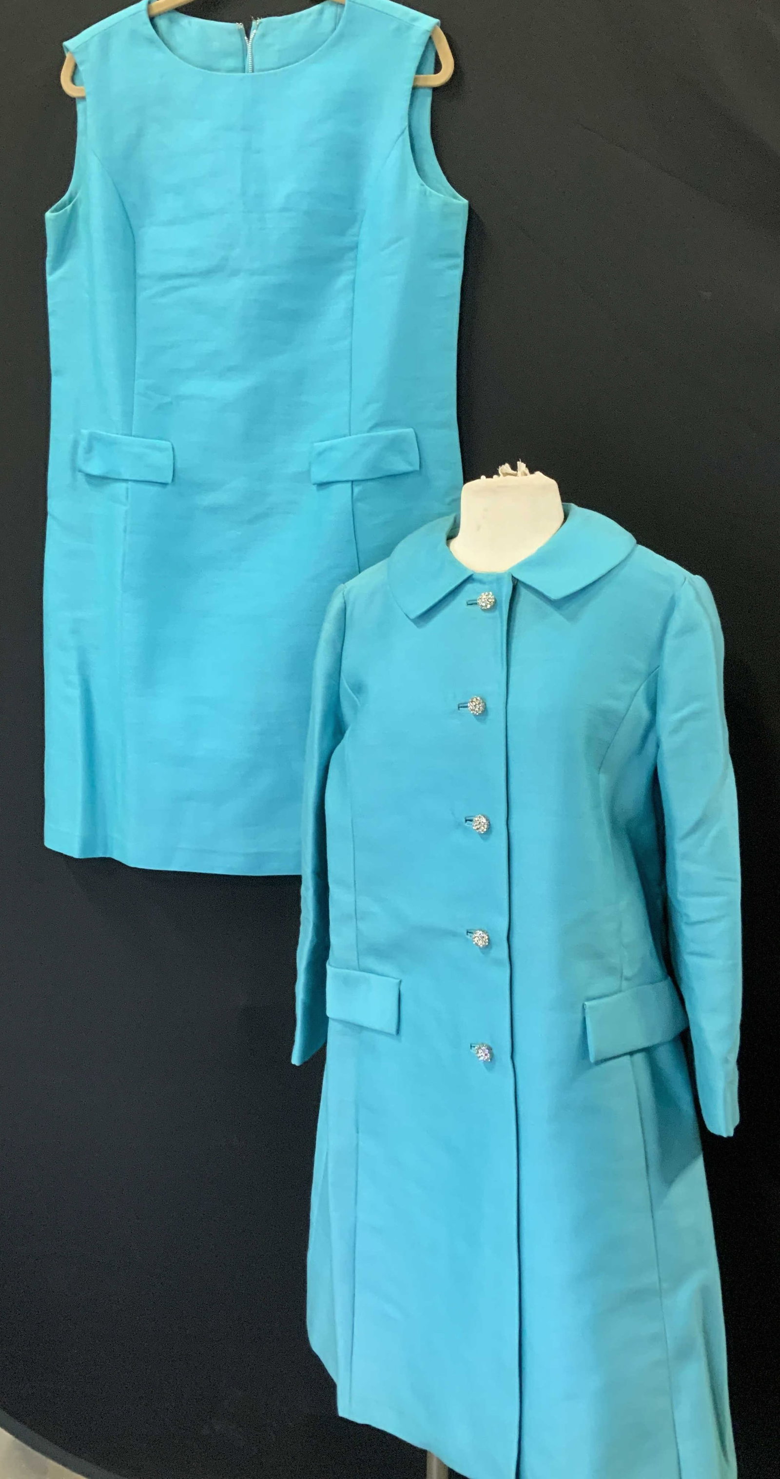 Vintage Lord & Taylor Cocktail Dress & Coat (1 of 15)