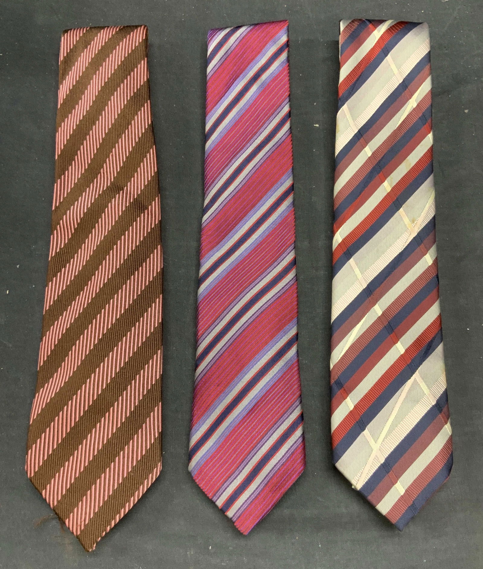 Lot 3 XMI Platinum, Garrick Anderson, Striped Ties (1 of 8)
