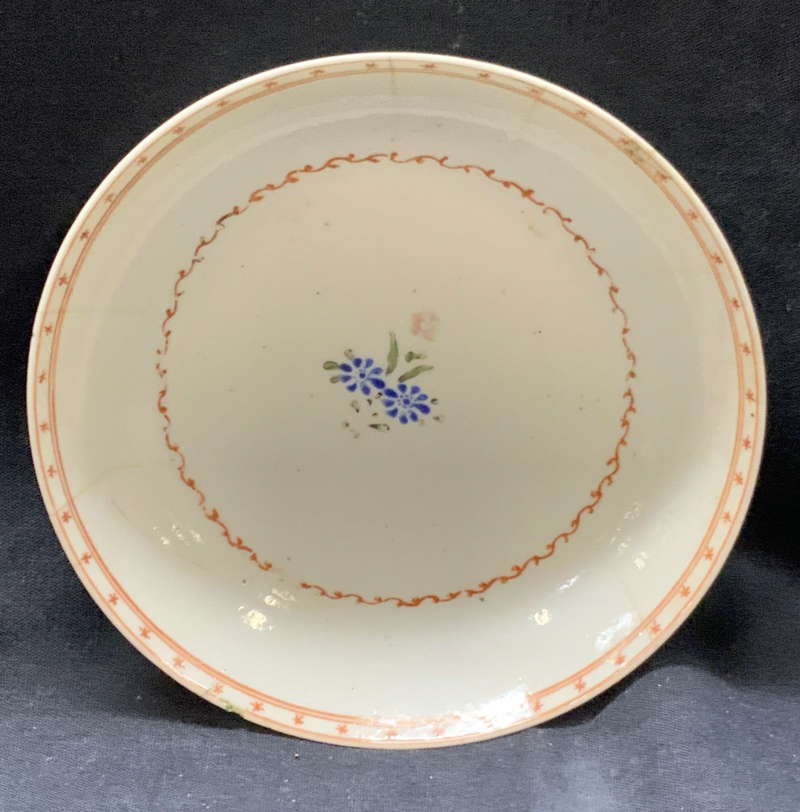 Vntg Hand Painted Ceramic Dish (1 of 7)