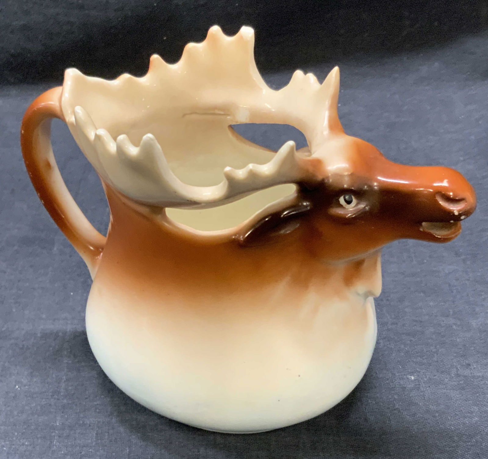 Vintage Ceramic Moose Figural Creamer / Pourer (1 of 9)