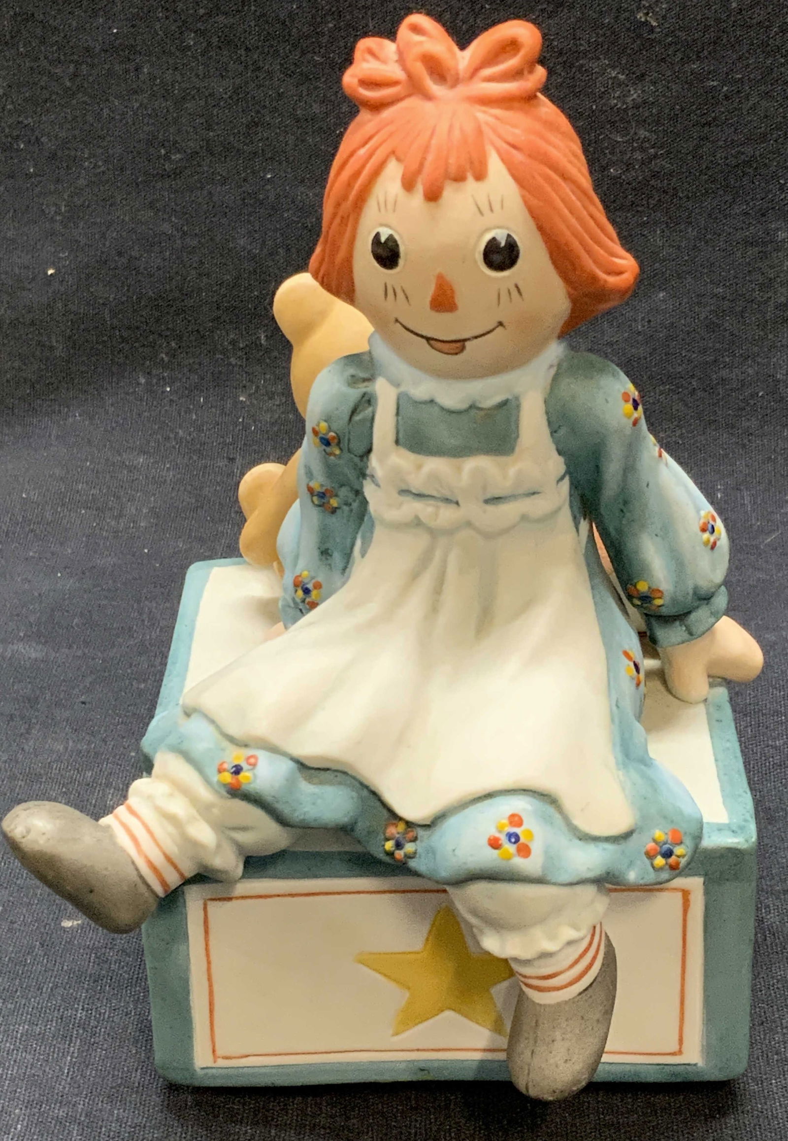 Vintage SCHMID Toy Land Raggedy Ann Music Box (1 of 6)