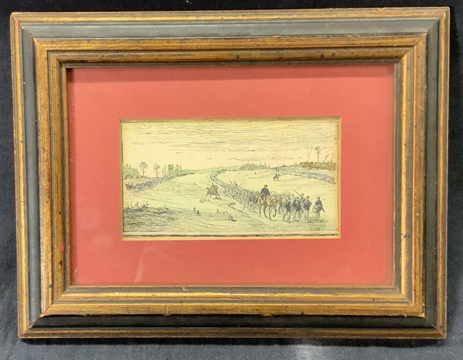 Civil War Colored Lithograph (1 of 9)