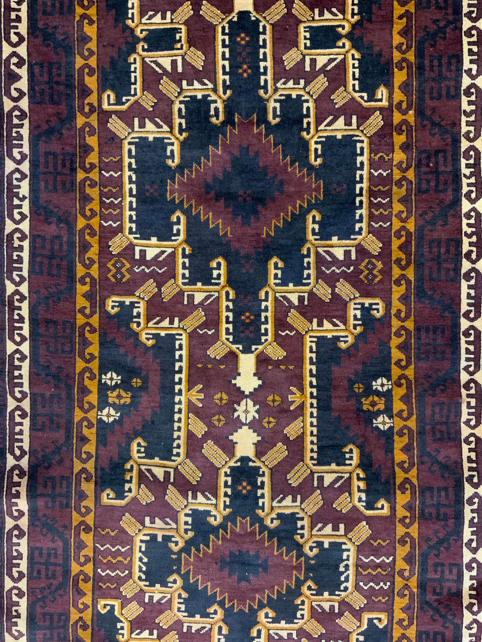 Vintage Handmade Turkish Wool Area Rug (1 of 7)