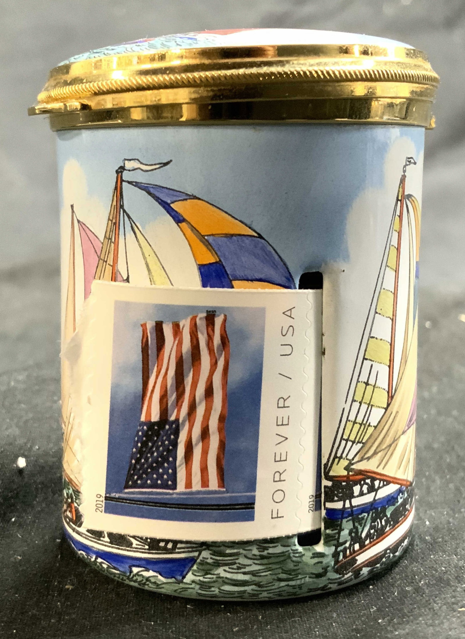 STAFFORDSHIRE Nautical Post Stamp Holder England (1 of 7)