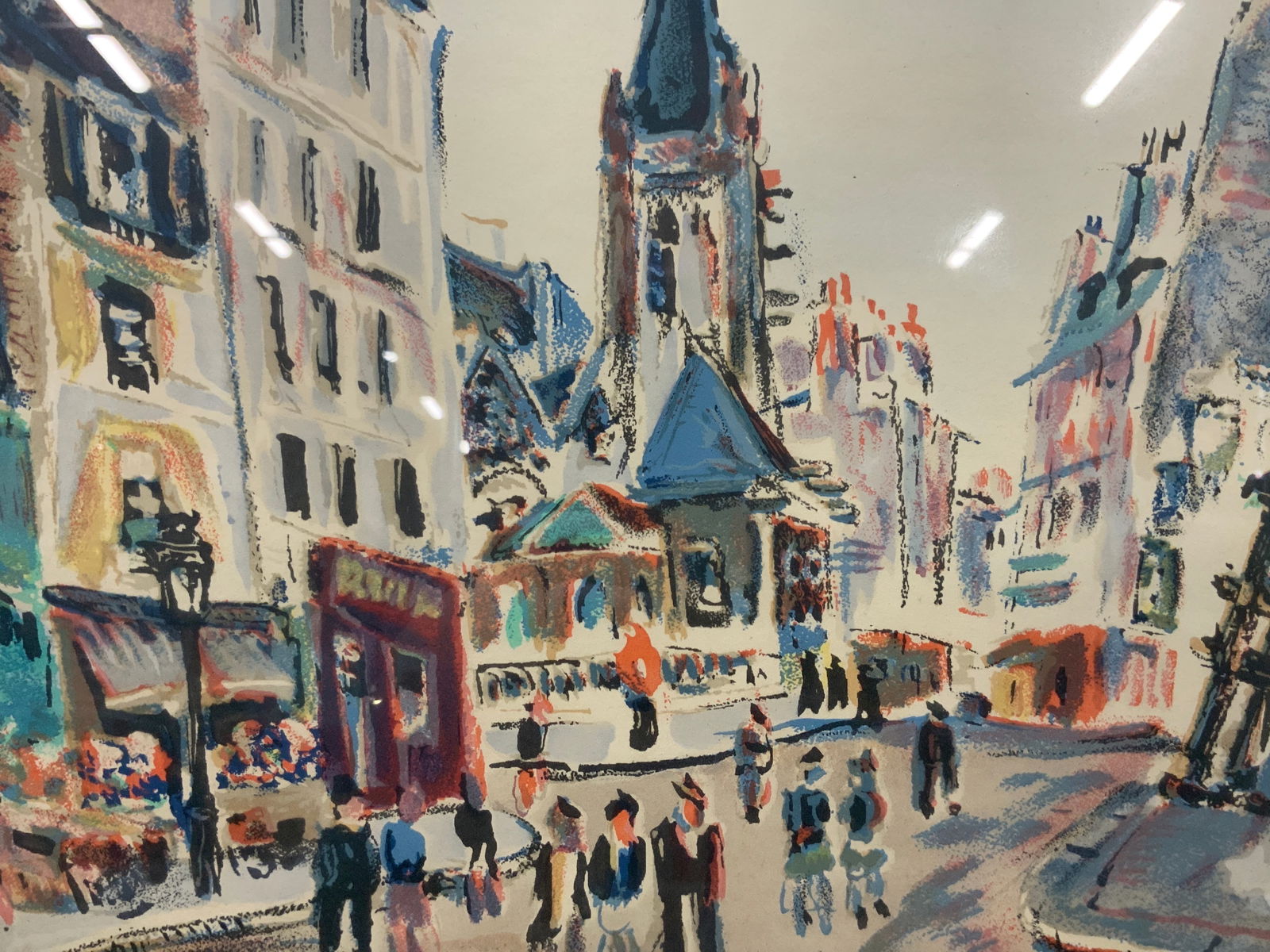 Lucien Genin Licensed L Eglise Saint Medard Litho (1 of 11)