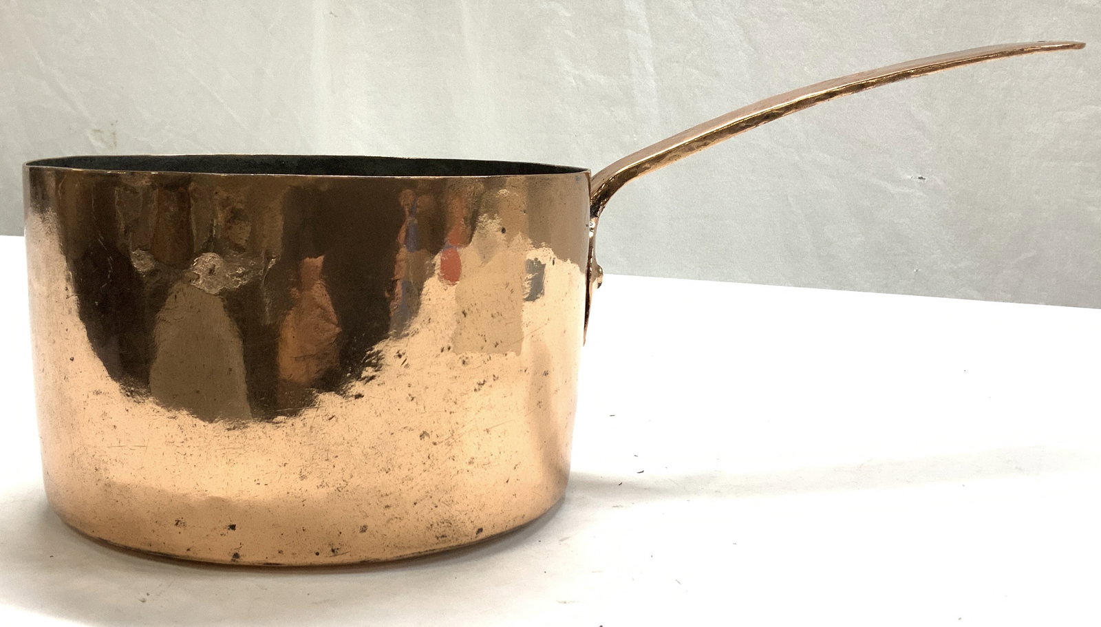 Vintage Copper over Brass Cooking Pot (1 of 6)