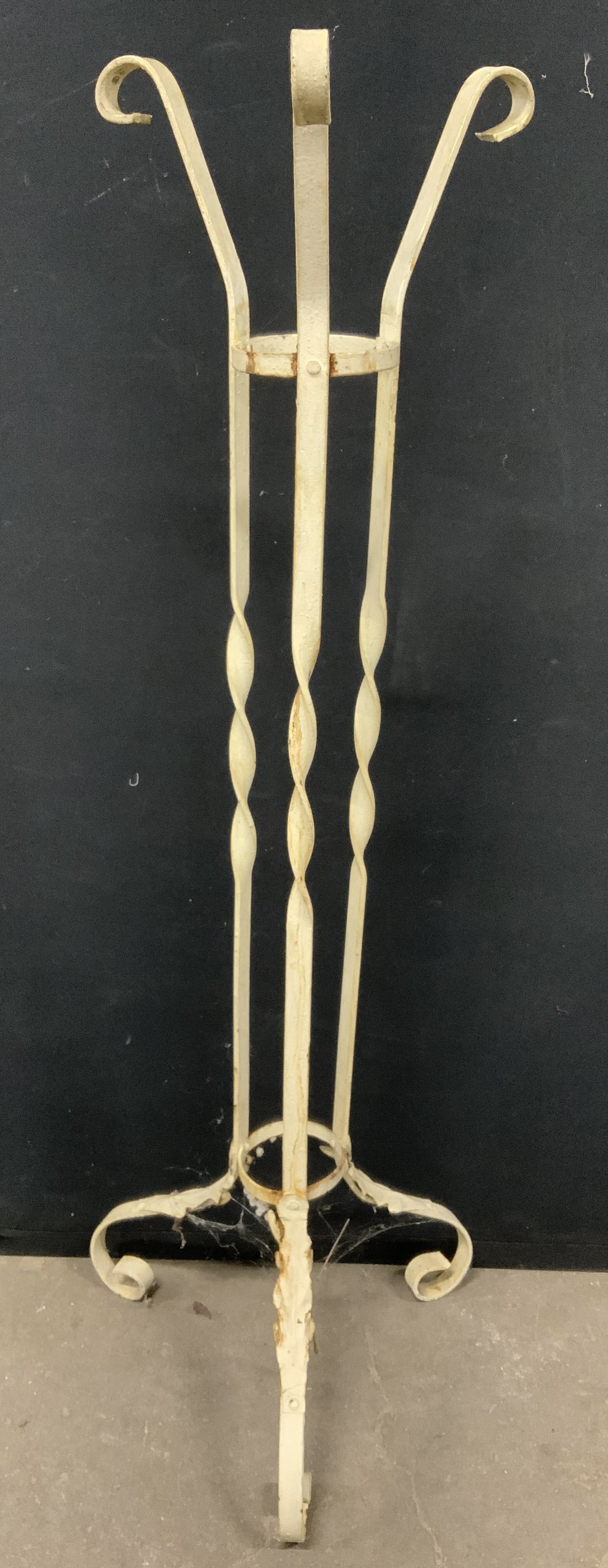 Vintage Footed Metal Plant Stand (1 of 6)